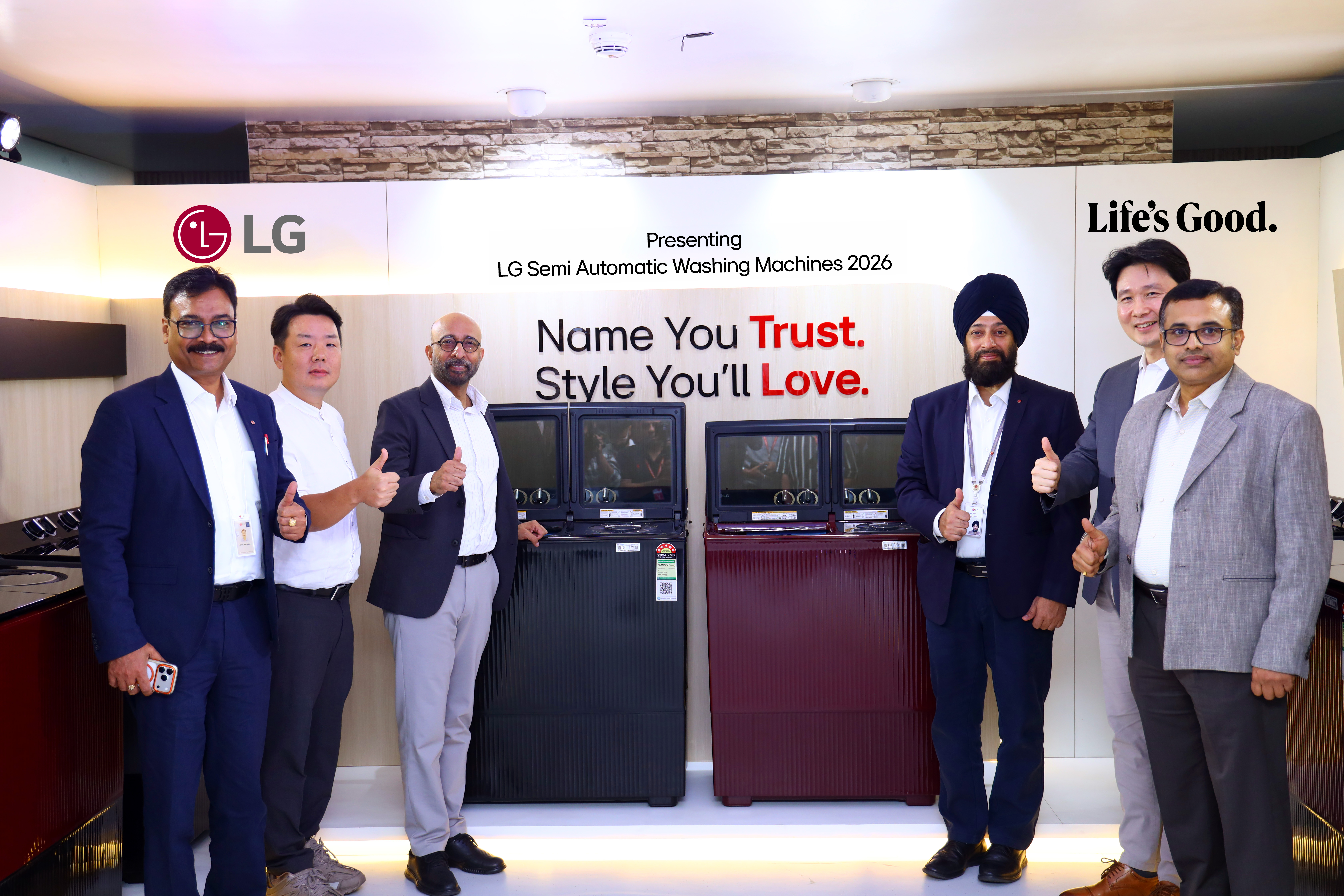 LG India Introduces New Range of Semi-Automatic Washing Machines, Combining Powerful Performance, Smart Convenience and Bold Design