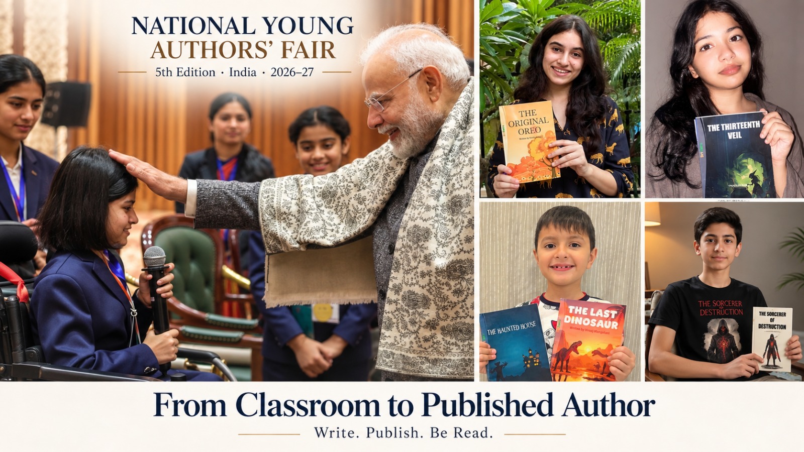 From Schoolchildren to Published Authors: 2.5 Lakh Students Sign Up for 5th Edition of National Young Authors&rsquo; Fair
