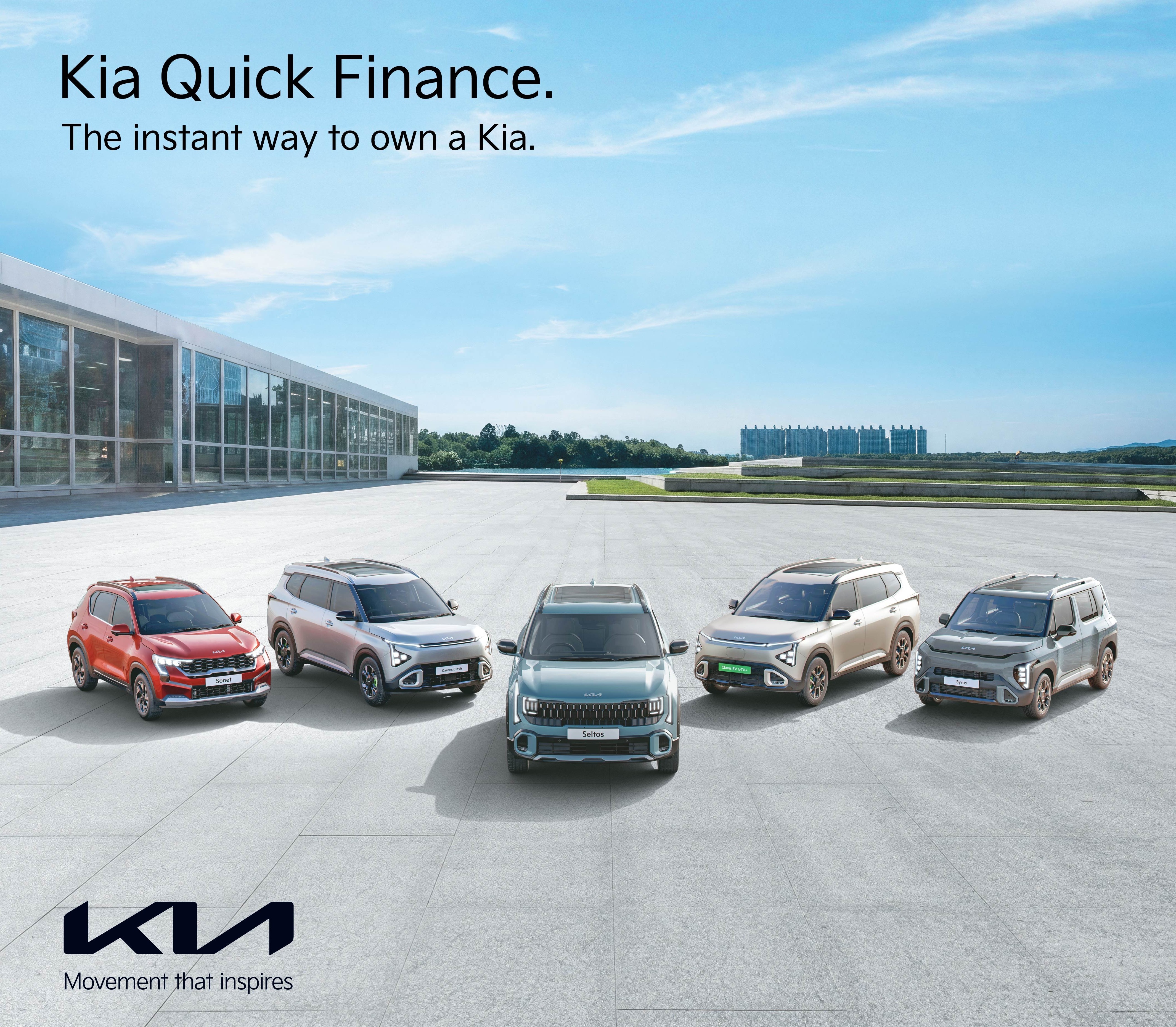 Kia India Strengthens Customer Finance Journey & Enhance Purchase Experience with Kia Quick Finance