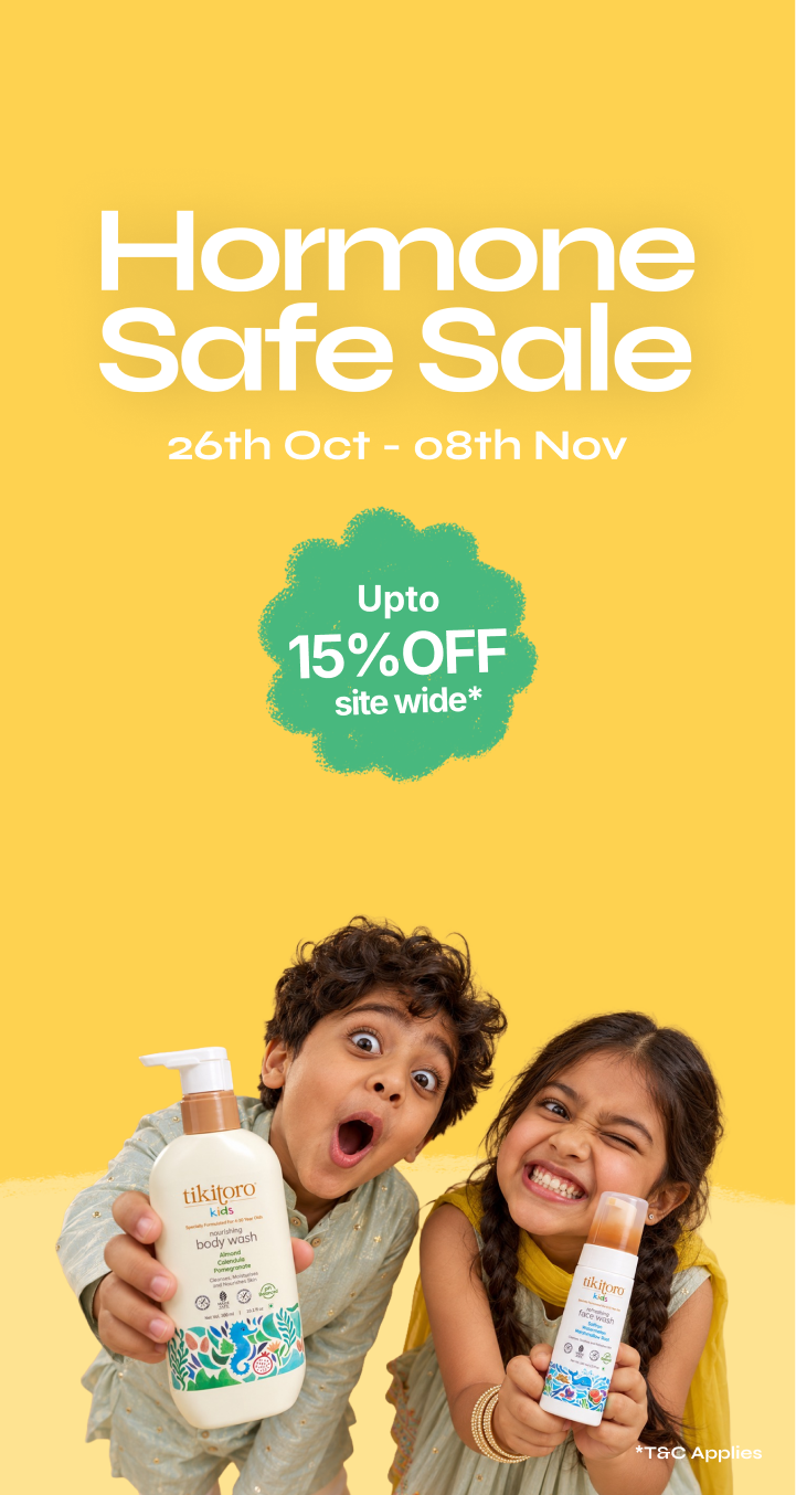 Tikitoro Announces Hormone Safe Sale with Upto 15 percent Off from October 26 to November 8