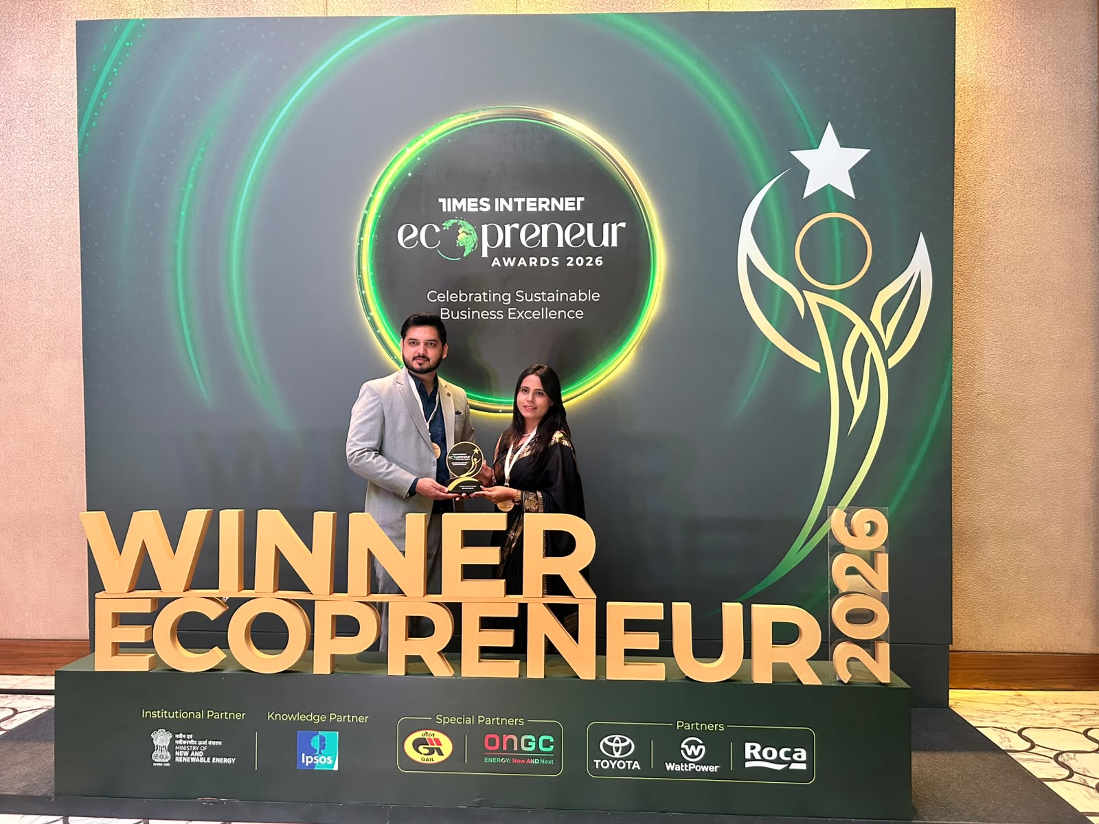 Raffles Udaipur Recognized as Corporate Winner in Sustainable Tourism & Hospitality at the Times Internet Ecopreneur Awards 2026