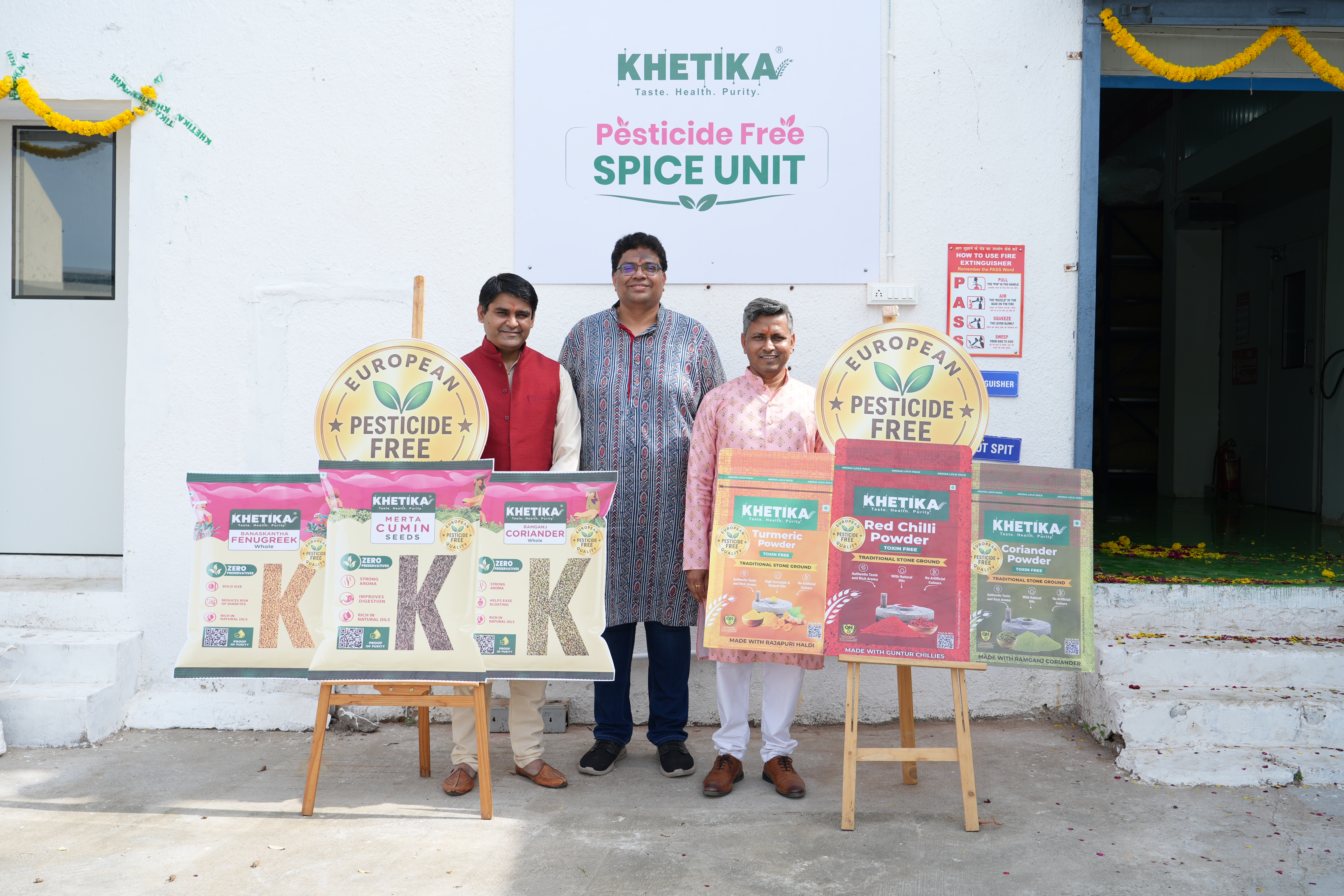 Khetika Strengthens Global Ambitions with ₹10-Crore Pesticide-Free Spices Facility in Gujarat