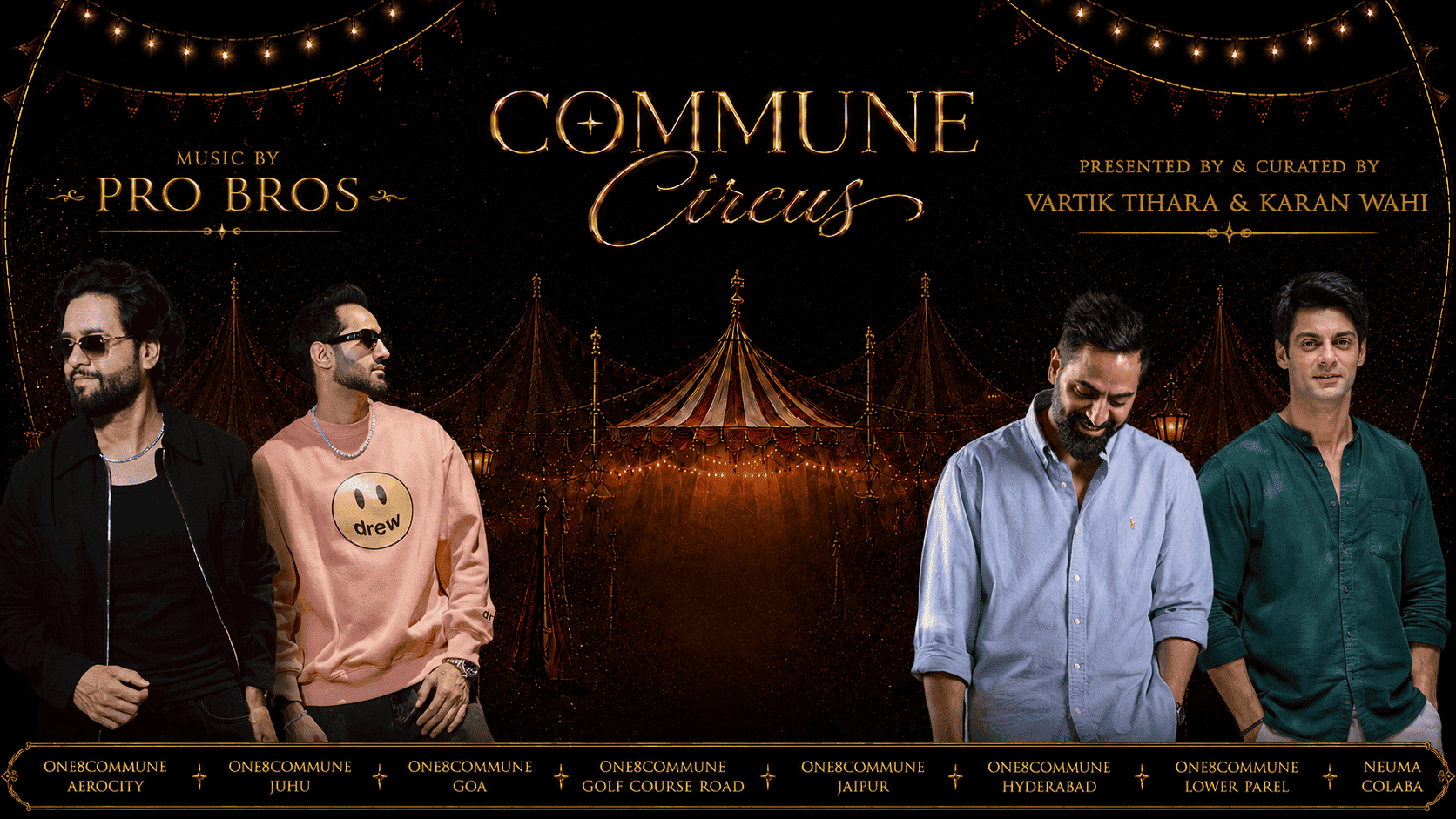 True Palate Hospitality Sets the Stage for India's Next Big Nightlife Experience with Commune Circus