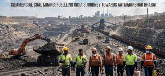 Commercial Coal Mining Strengthens India&rsquo;s Energy Security; Creates New Opportunities for Growth and Employment