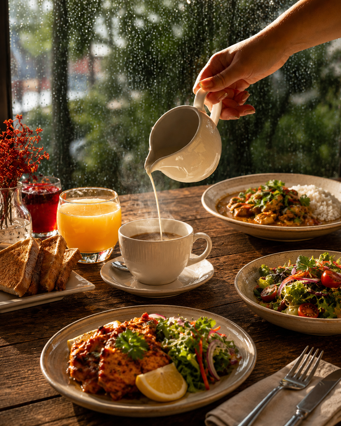 Comfort on a Plate: Experience the Monsoon Brunch at Machan at Taj West End
