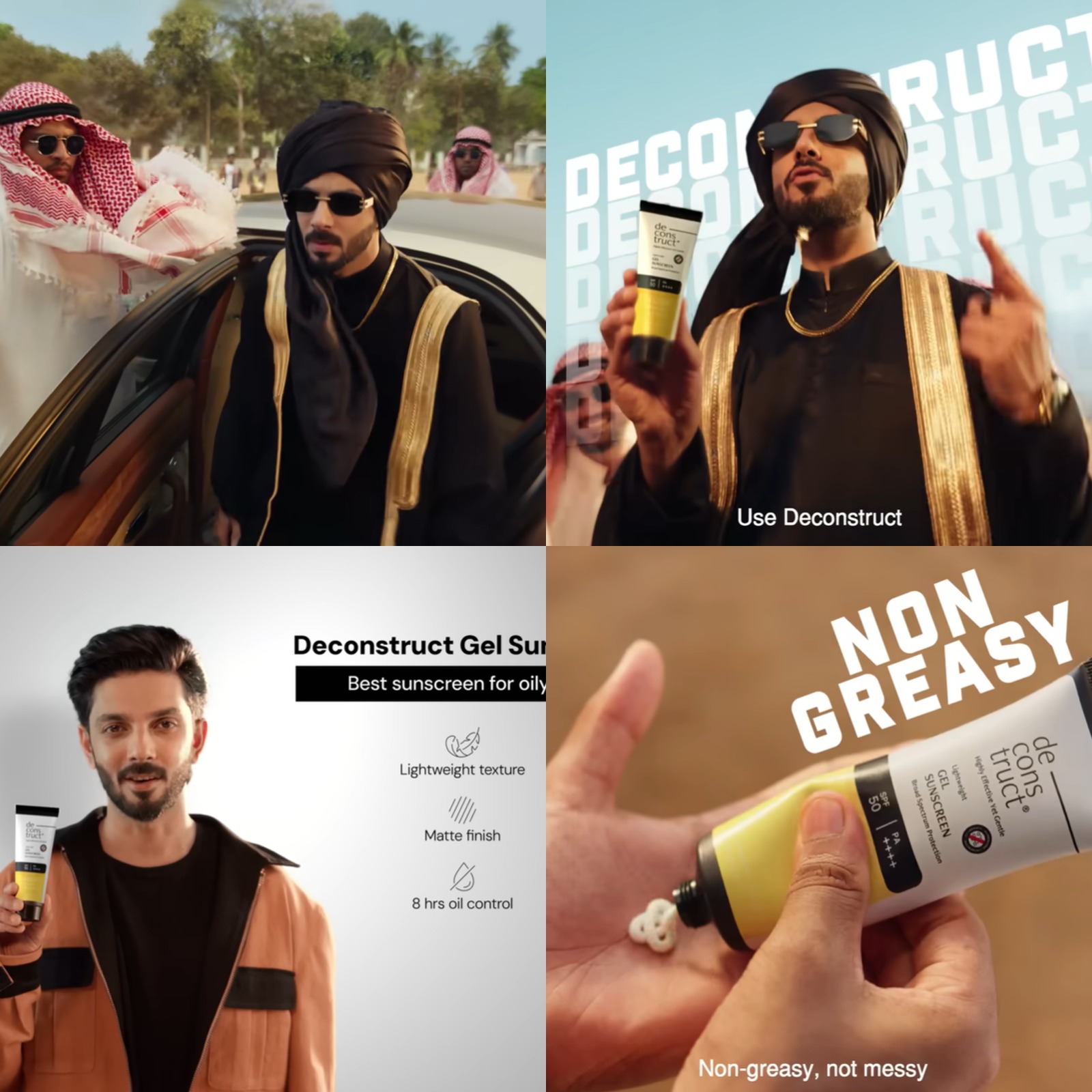 Deconstruct unveils a music-led campaign with South India’s Biggest composer Anirudh Ravichander spotlighting its gel sunscreen