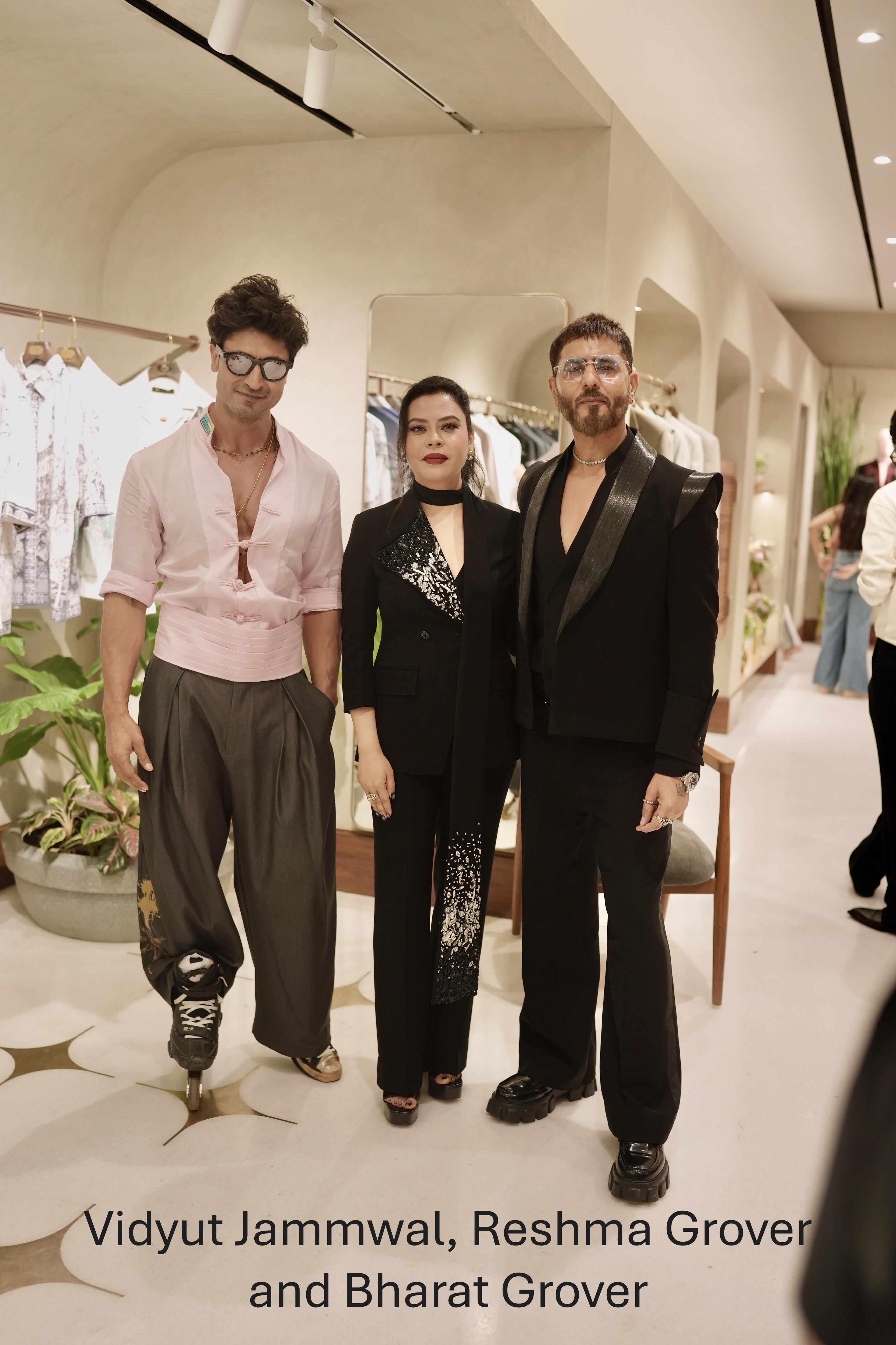 Post Release and Pictures :Fashion Designer Duo Bharat & Reshma Expand to Mumbai with a New Luxury Studio
