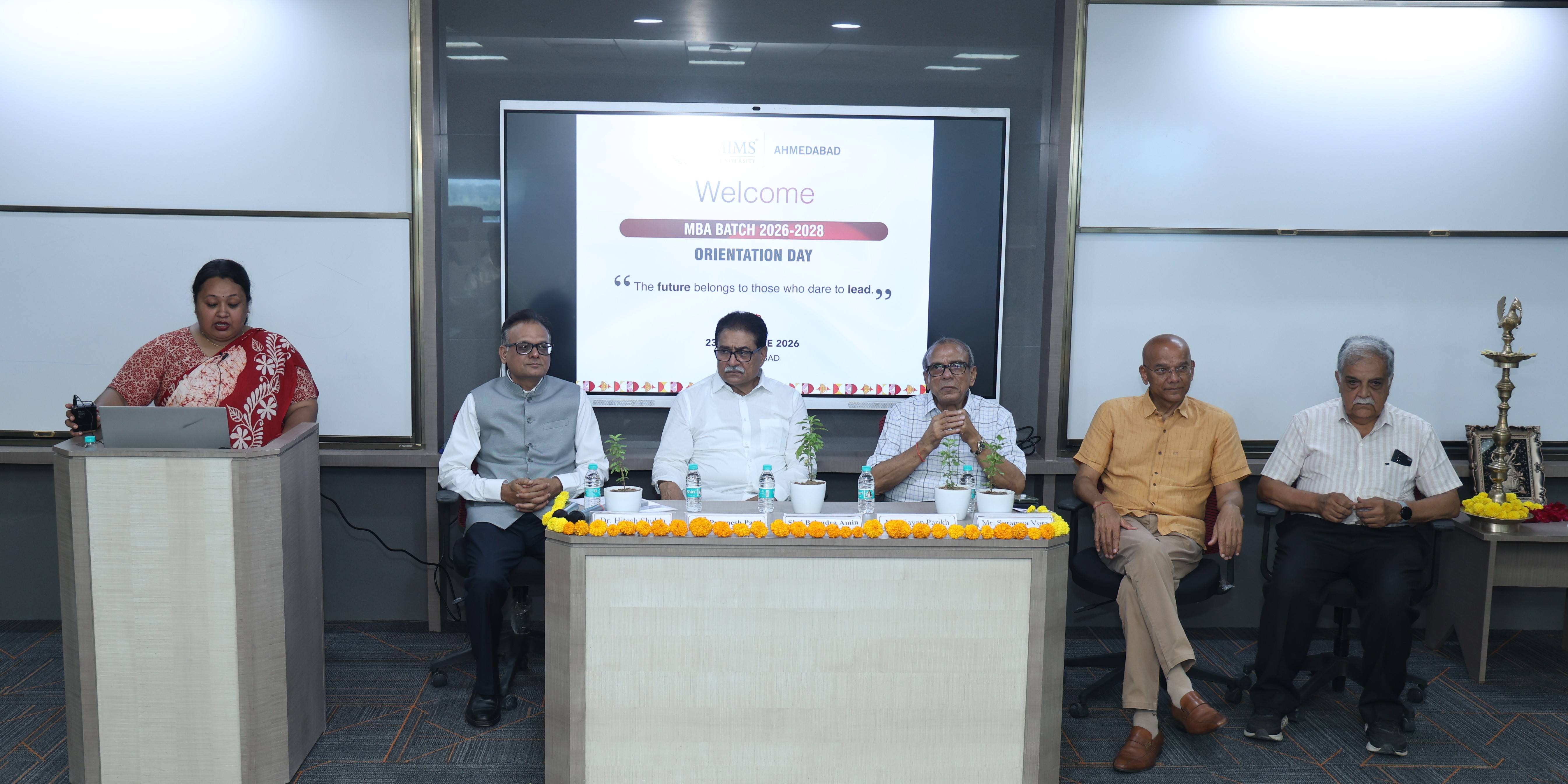 Building Tomorrow's Business Leaders: NMIMS Ahmedabad Launches Academic Journey with First SBM Orientation
