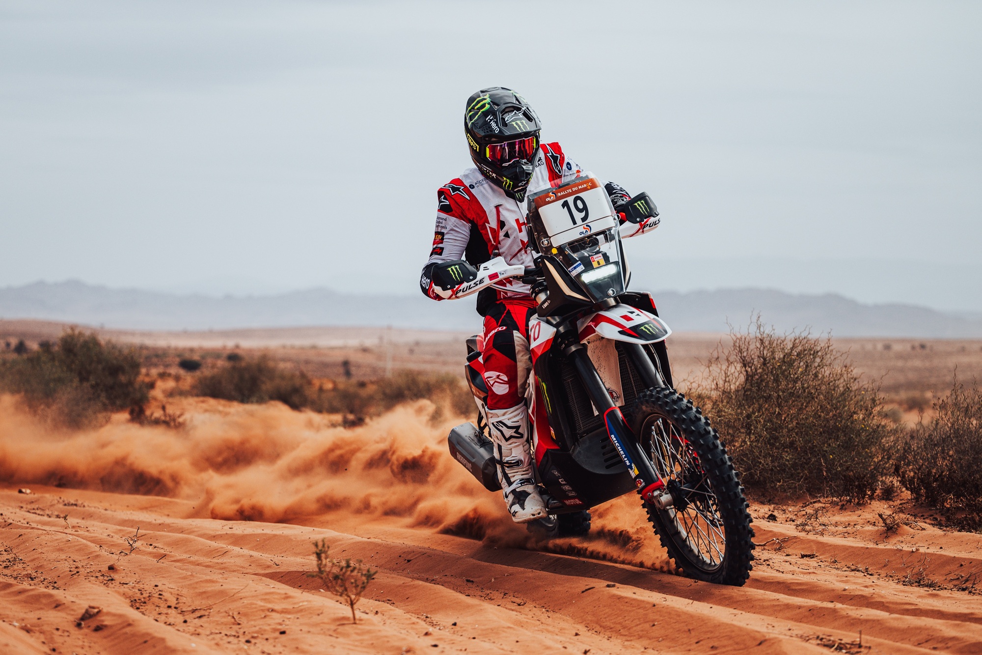 Hero Motosports Team Rally Kick-off Their Rally Du Maroc Campaign