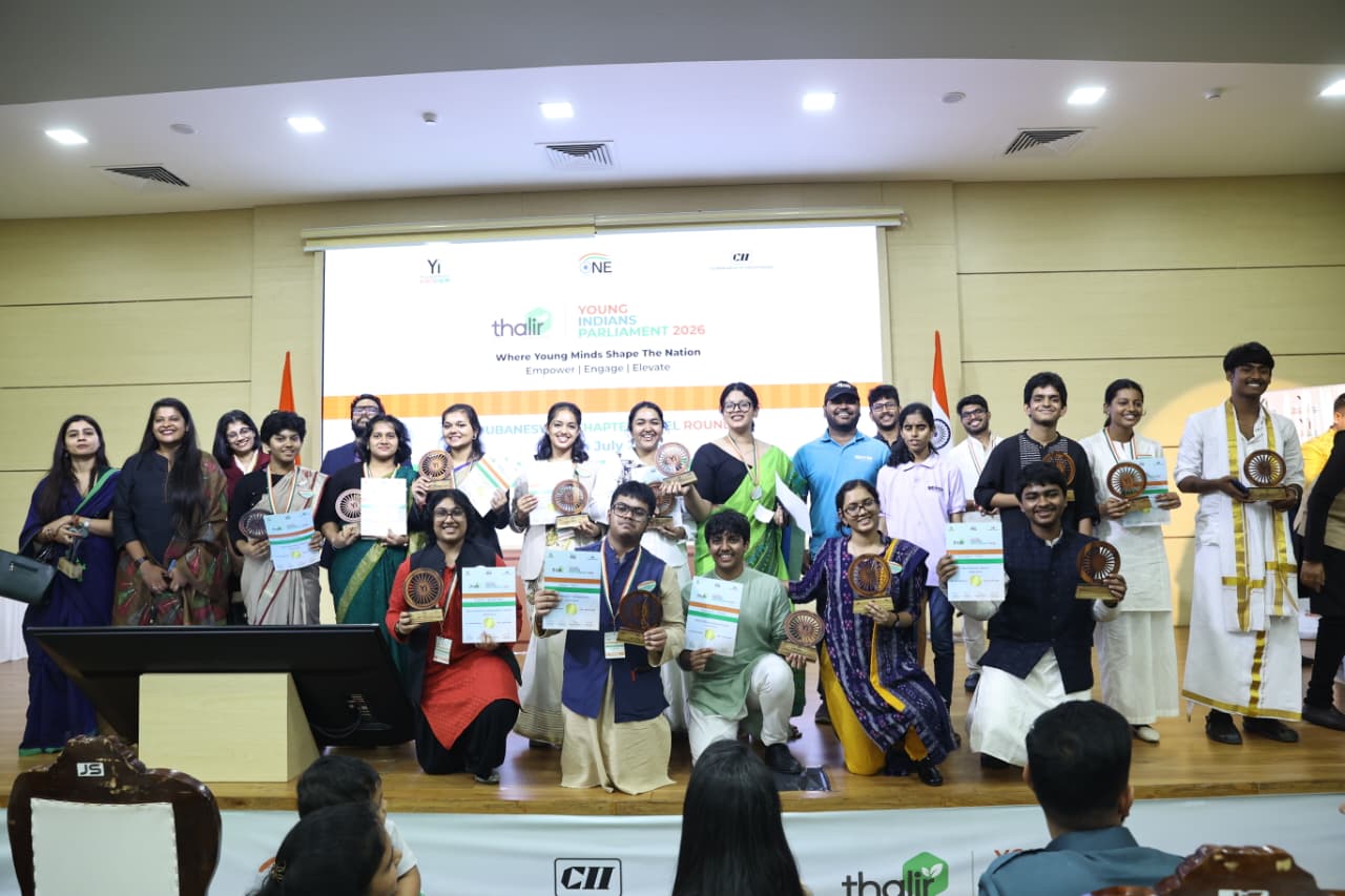 Young Indians Bhubaneswar Concludes Young Indians Parliament 2026 with Grand Valedictory Session