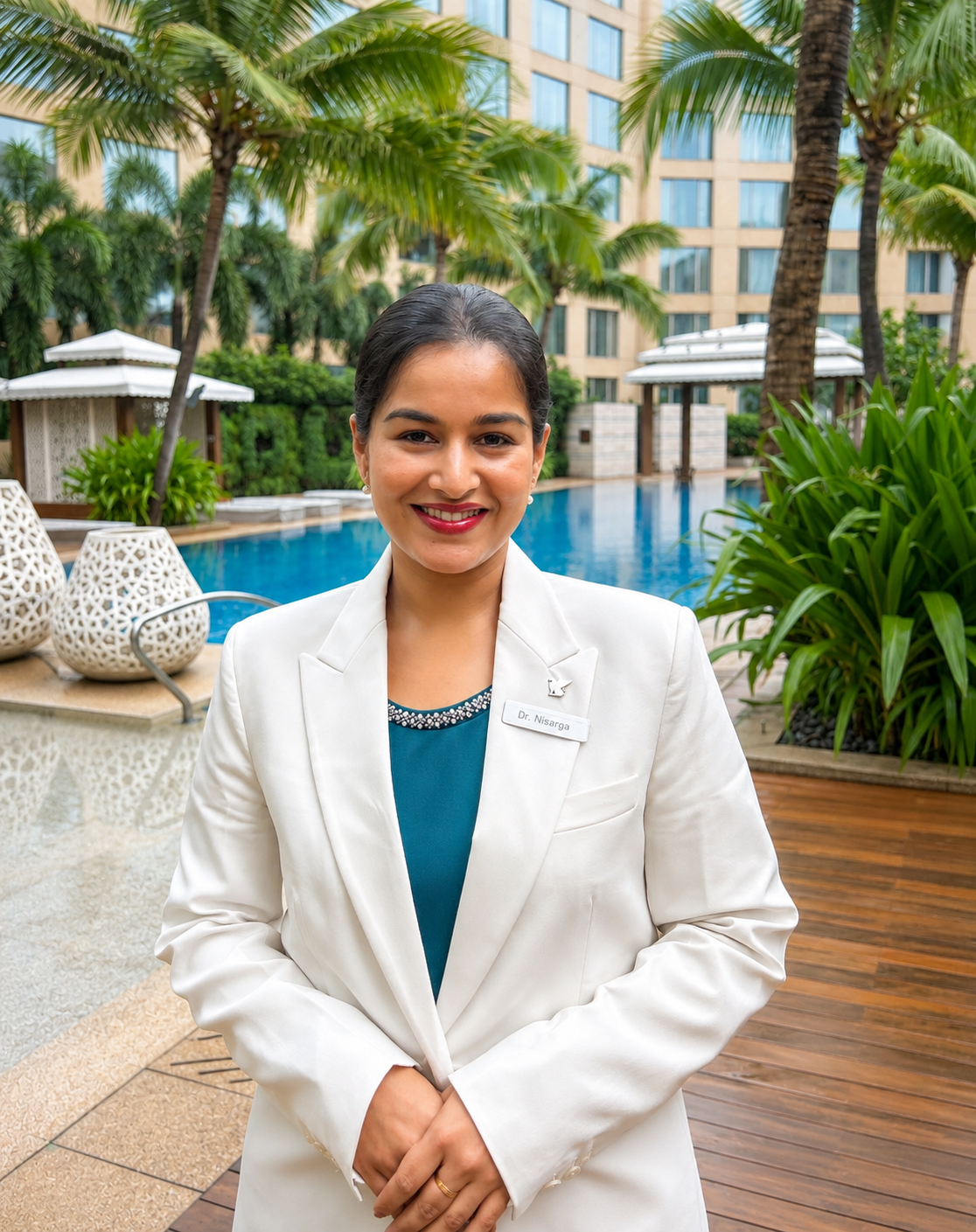 JW Marriott Mumbai Sahar Announces the Appointment of Dr. Nisarga V M as Spa Manager