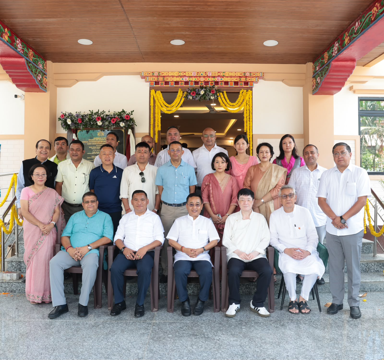 Chief Minister Prem Singh Tamang Inaugurates Refurbished Sikkim Guest House in Guwahati