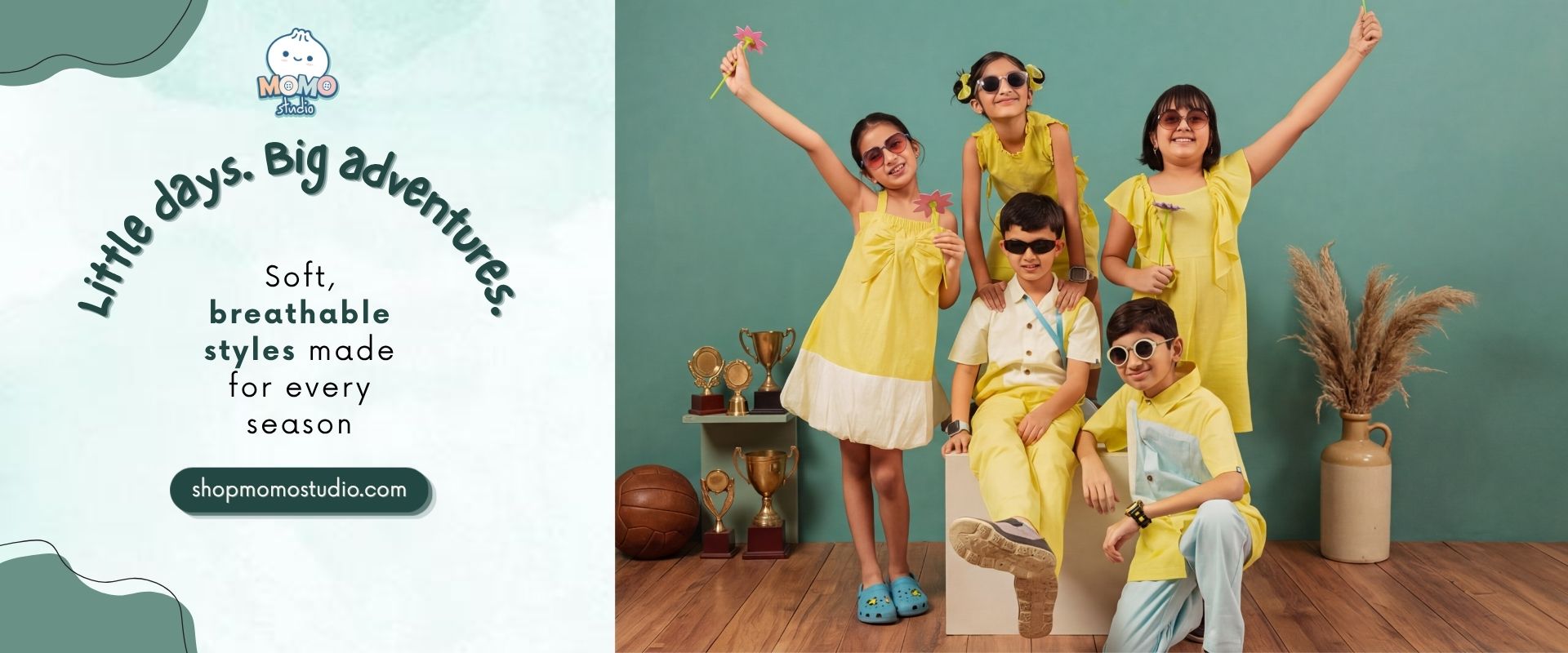 Momo Studio Encourages Parents to Choose Cotton Over Synthetic Fabrics for Everyday Kidswear: proudly made in India