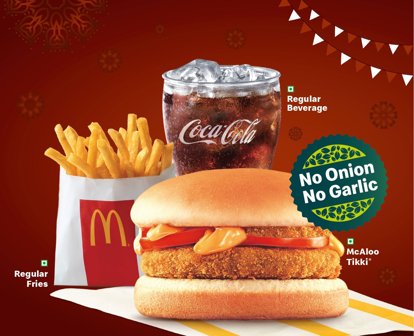 McDonald&rsquo;s India &ndash; North and East Celebrates Navratri with Introduction of &ldquo;No Onion No Garlic&rdquo; McAloo Tikki Meal
