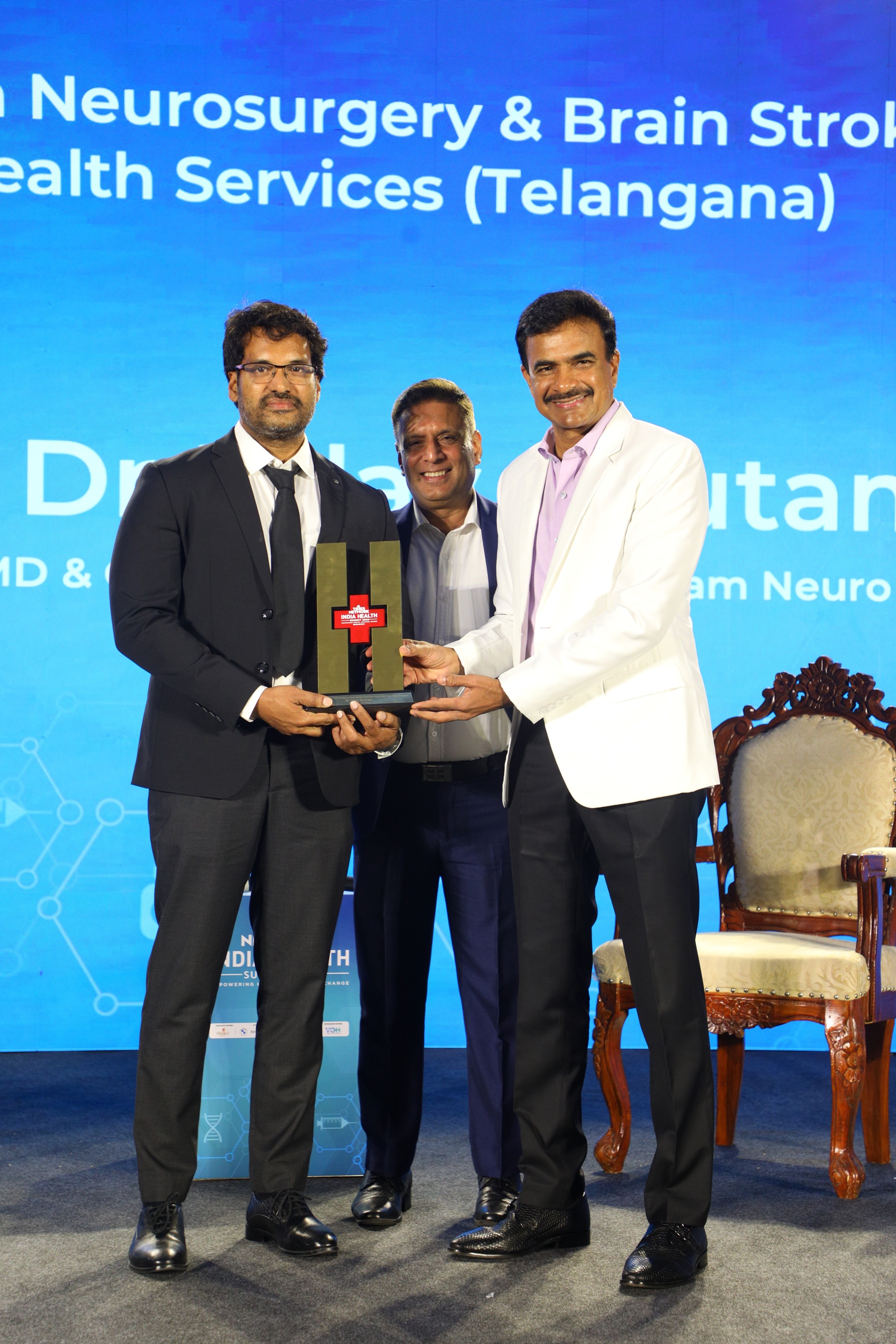Dr. Uday Goutam Honoured for Legendary Excellence in Neurosurgery & Brain Stroke Prevention Public Health Services at Times Network India Health Summit 2026