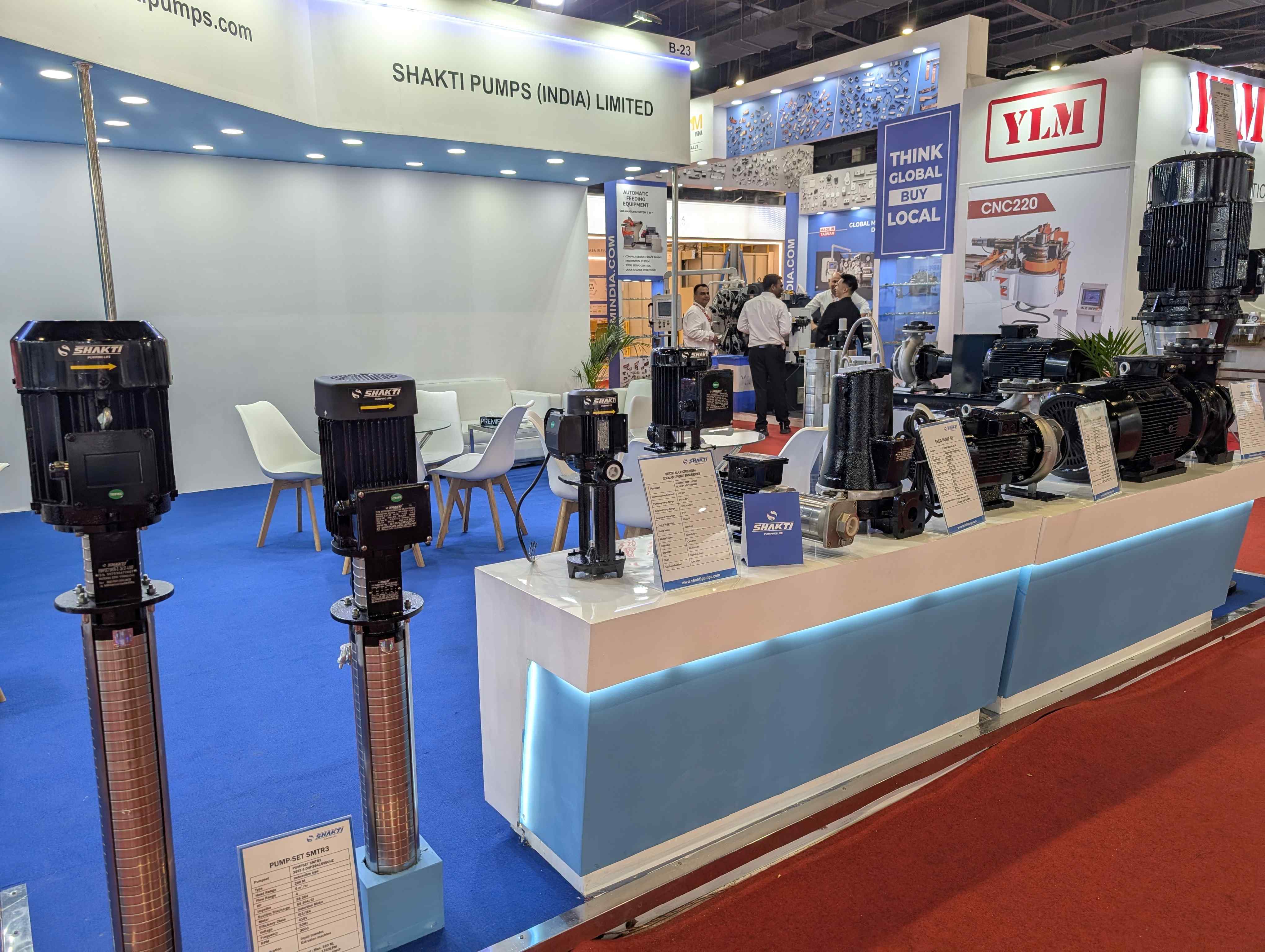 Shakti Pumps Highlights Four Decades of Engineering Excellence for Next-Generation Stainless Steel Pumps at AMTEX 2026