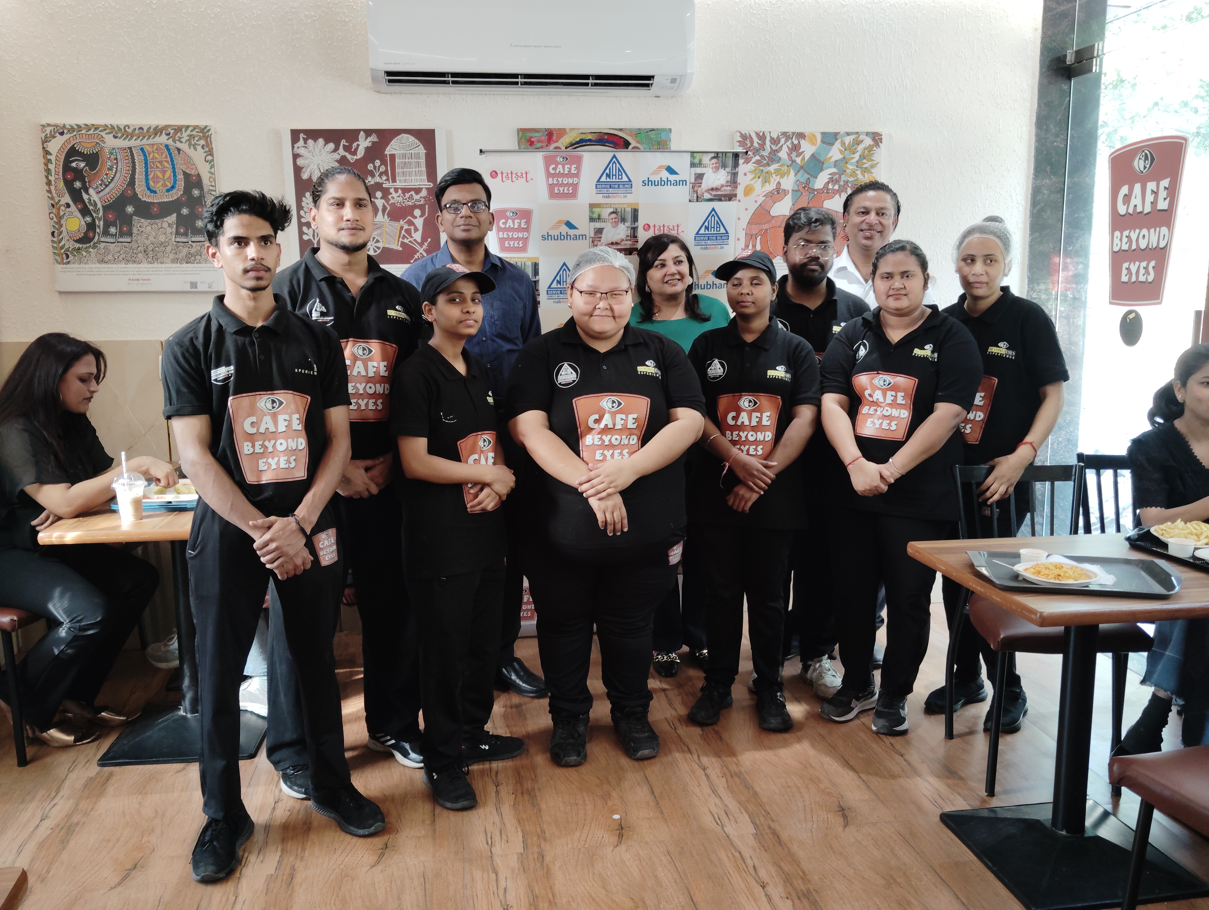 NAB launches Caf&eacute; Beyond Eyes at R.K. Puram; Food Cart Concept to Be Launched Soon