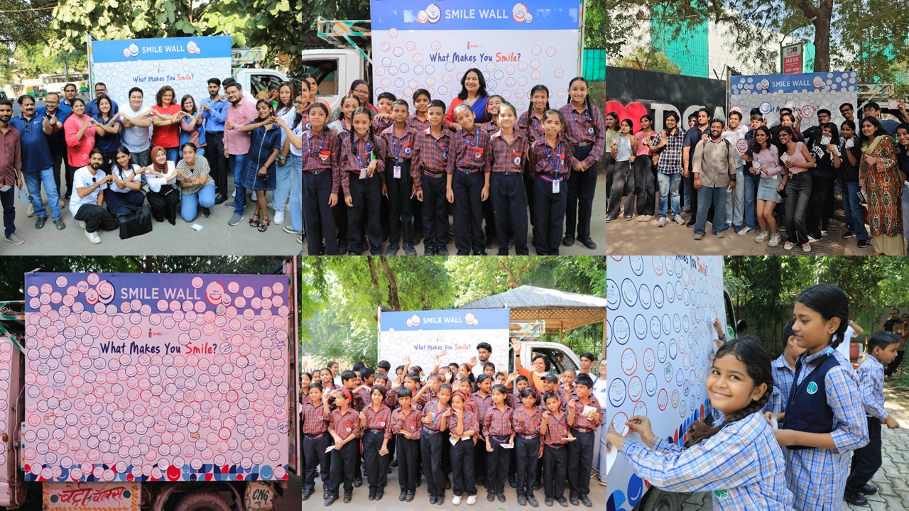 Smile Train India Brings Smile Walls to Communities Across the Country for World Smile Day