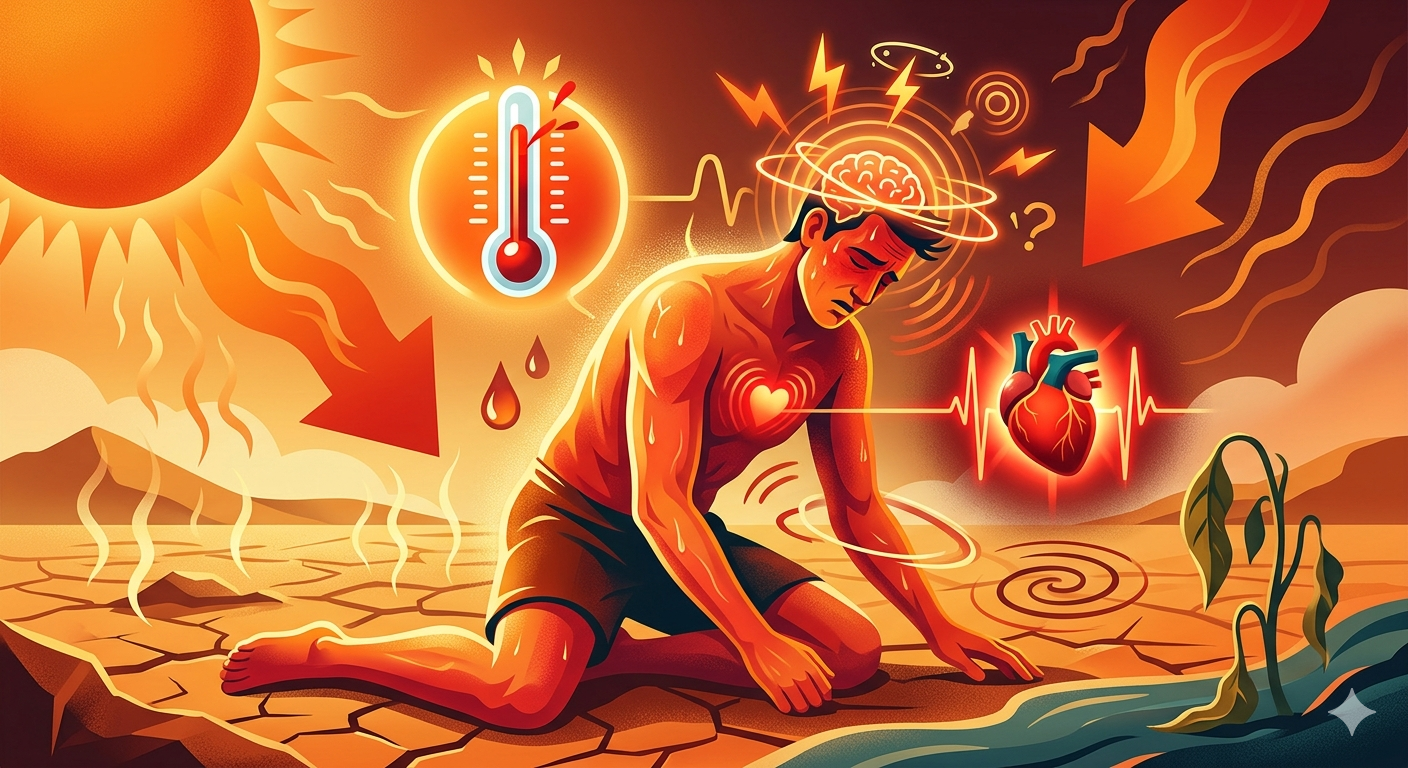 Sharp Rise in Heat Stroke Cases Across Delhi-NCR
