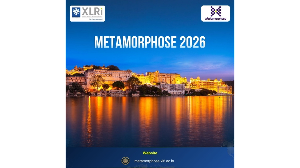 XLRI &ndash; Xavier School of Management to Organize Annual CHRO Strategy Conclave at Metamorphose 2026 in Udaipur