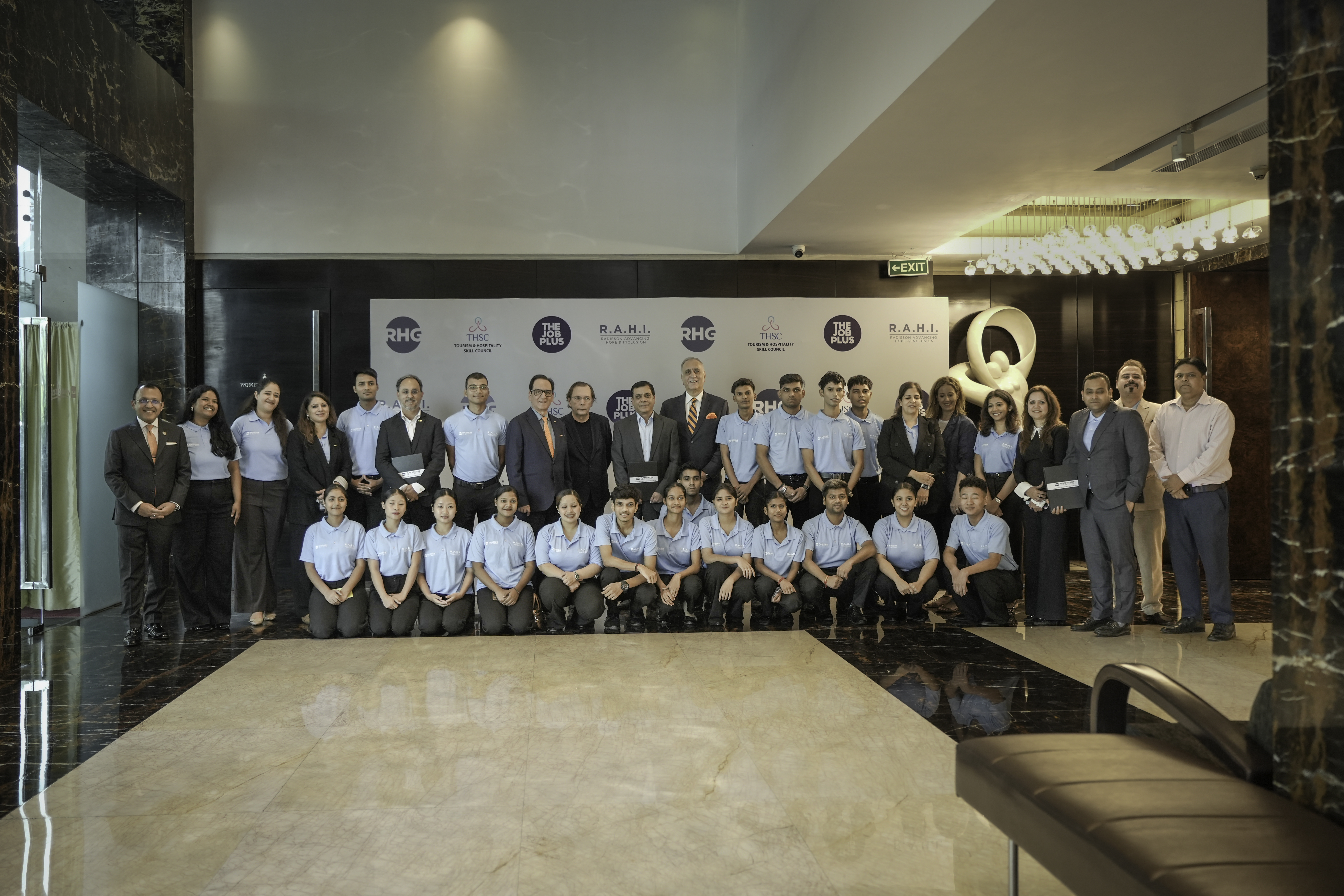 Radisson Hotel Group, The Job Plus and THSC join hands under R.A.H.I. to skill 3,000 youth over seven years