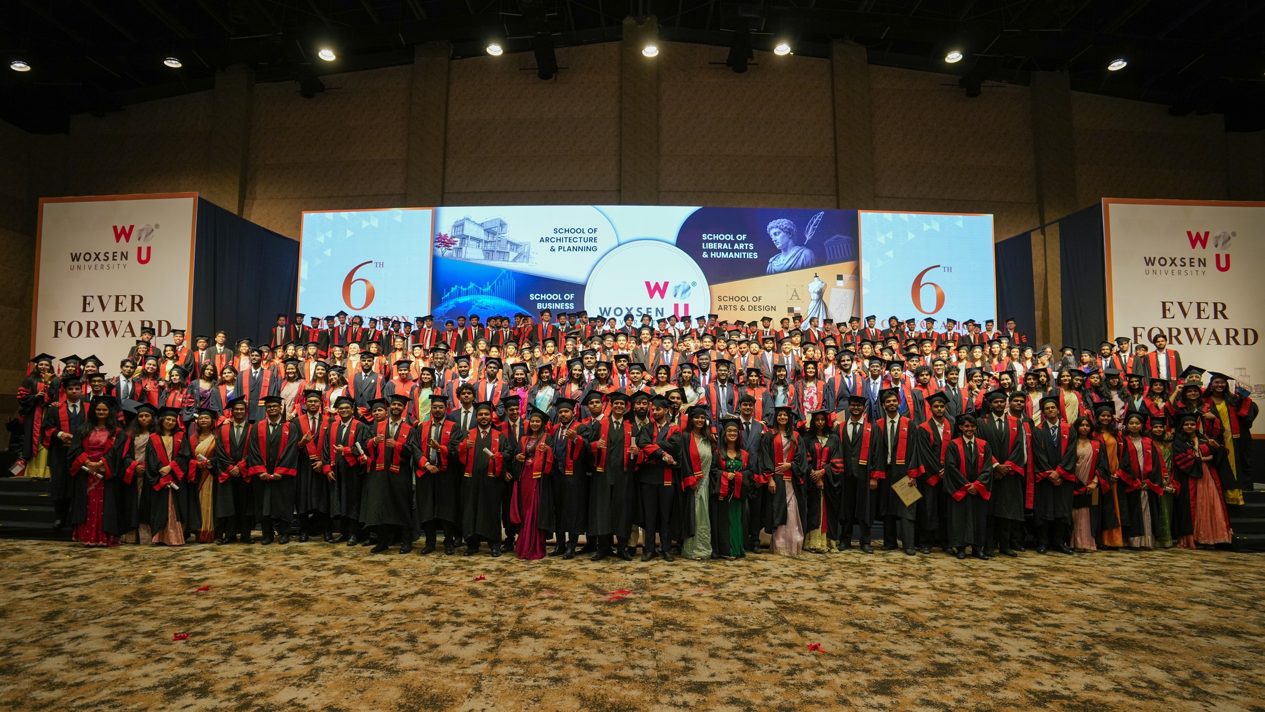 Woxsen University Confers Degrees on 1,198 Graduates; Honours Renowned Social Psychologist Dr. Roy F. Baumeister