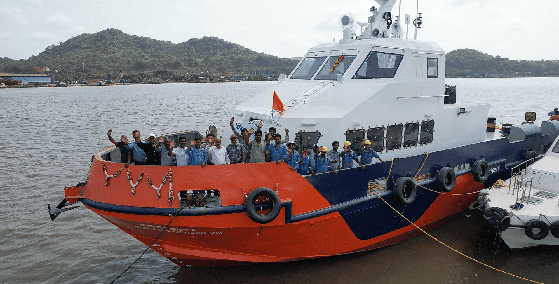 SHM Group Launches 29-Metre Aluminium Passenger Craft at Its Mumbai Yard