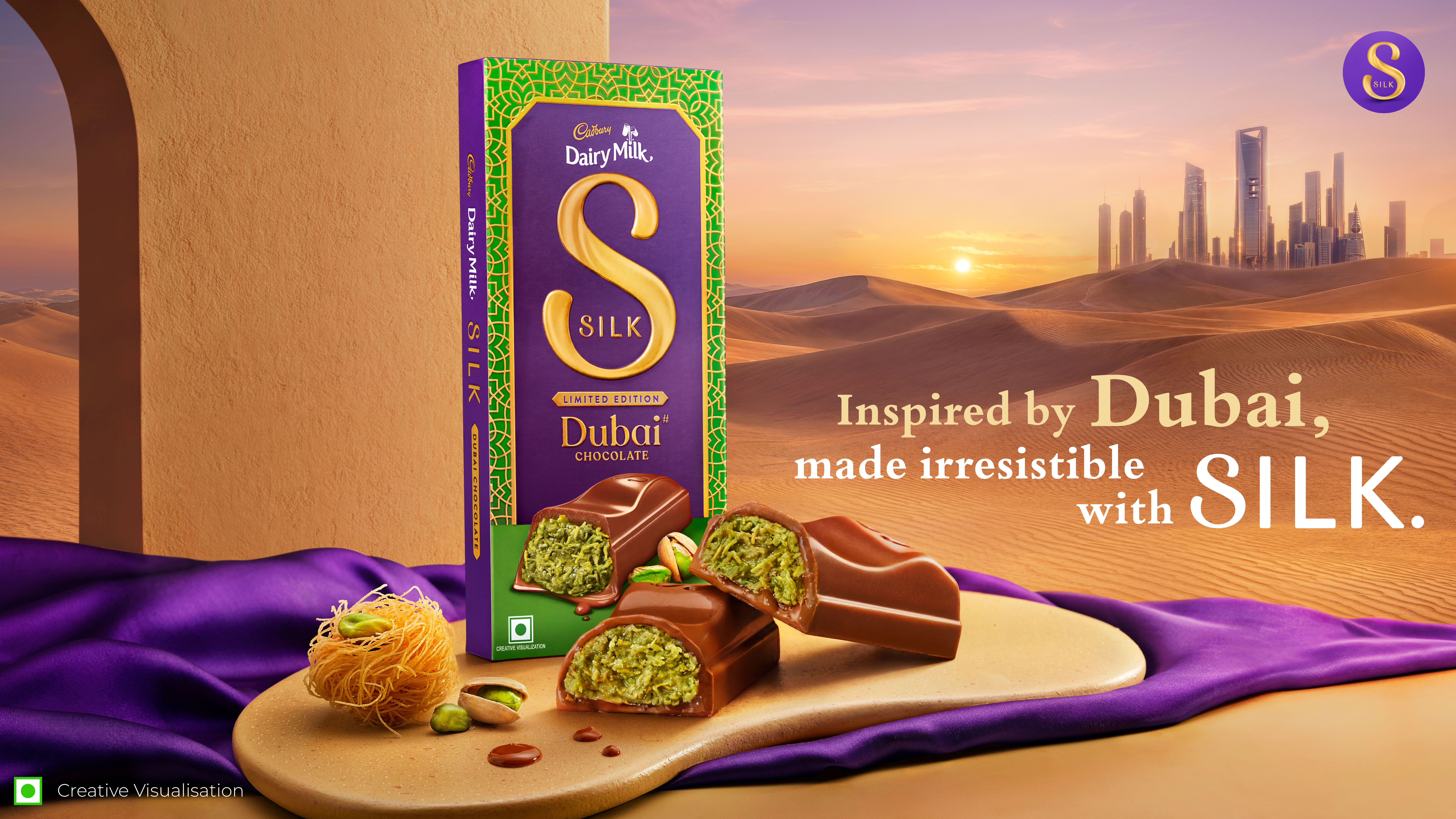 Cadbury Dairy Milk Silk Introduces Limited Edition Dubai Chocolate, Bringing a Global Dessert Sensation to Indian Consumers
