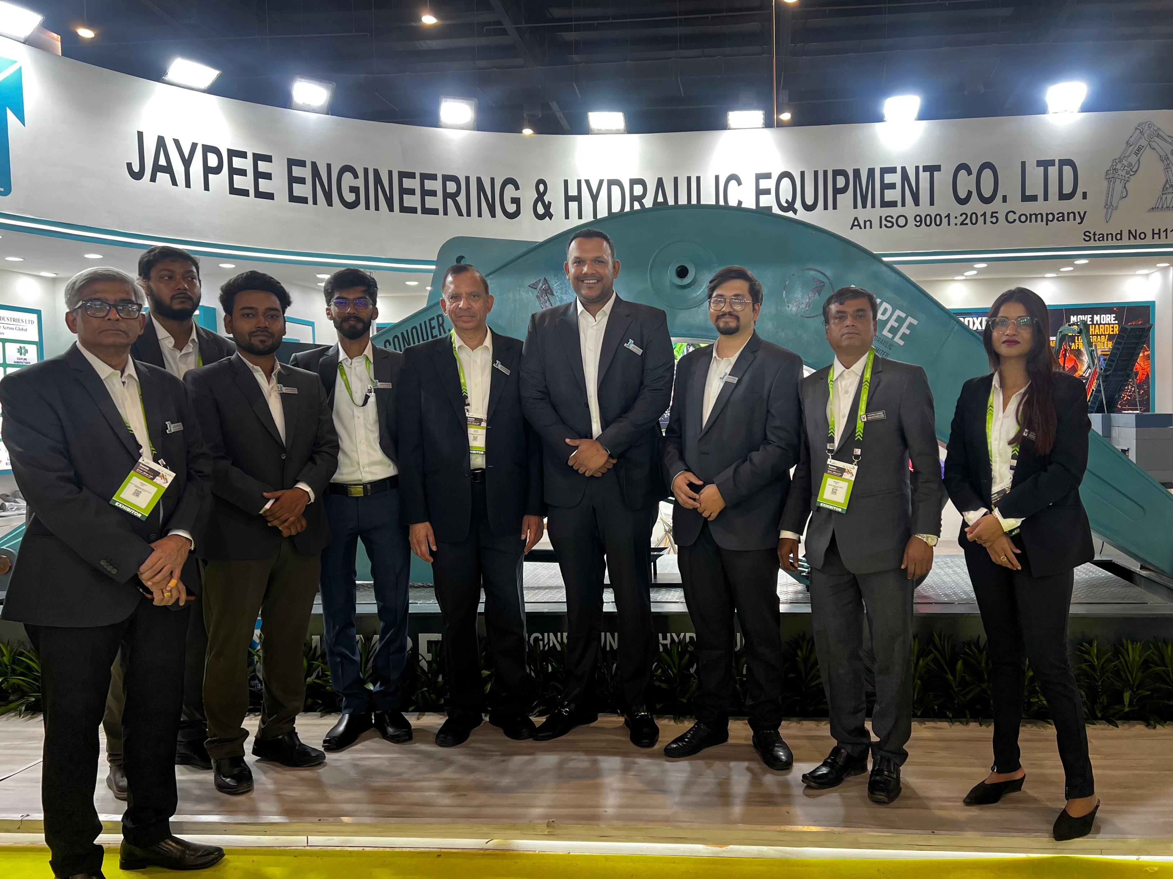 JEHEL Showcases Excellence in Hydraulic Material Handling Equipment at BAUMA CONEXPO INDIA 2026
