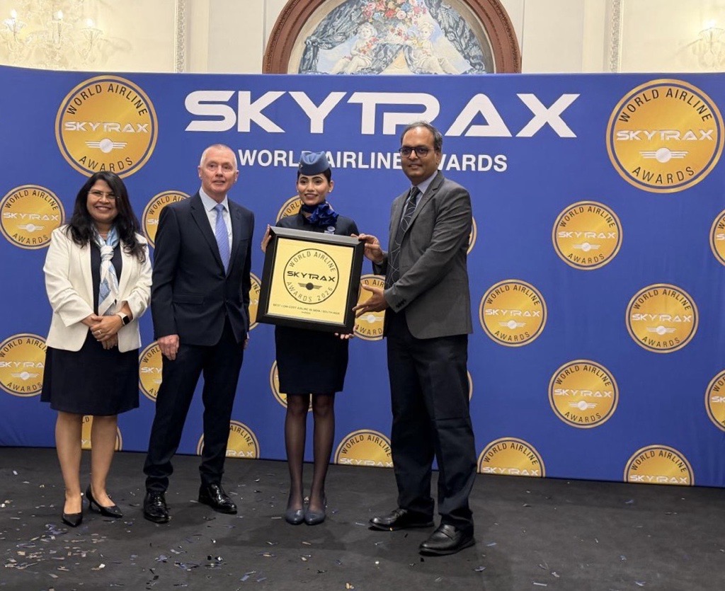 16-Time Skytrax Winner: IndiGo&rsquo;s Consistent Excellence Recognised Again as &lsquo;Best Low-Cost Airline in India & South Asia&rsquo;