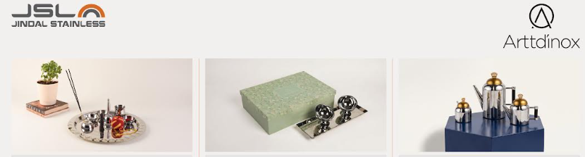 Festive Gifting Collection from Arttd&rsquo;inox | Luxury Stainless Steel Gifts