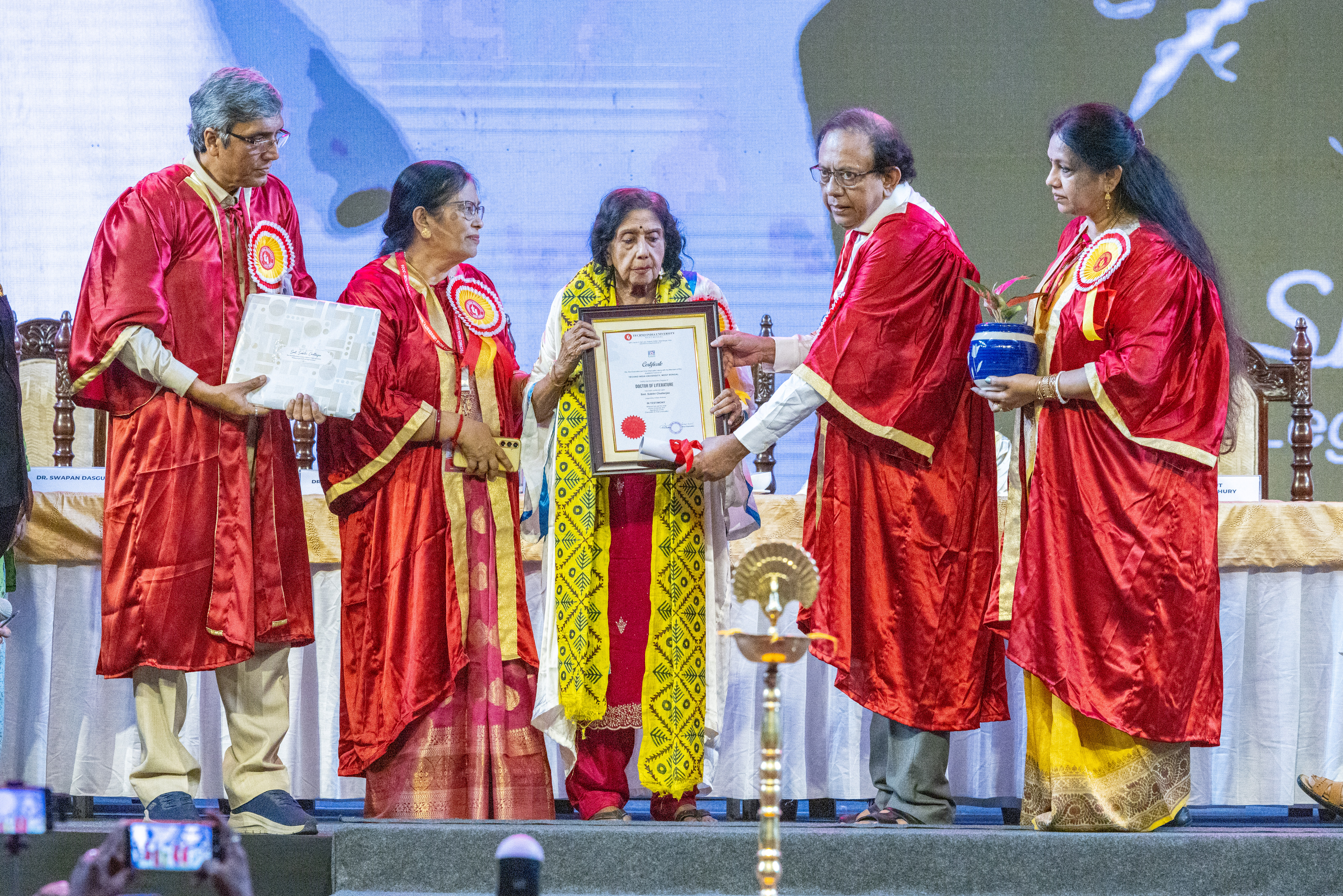 Techno India University Celebrates Convocation 2026  With D.Litt. Honours Conferred To The Luminaries Of The Country