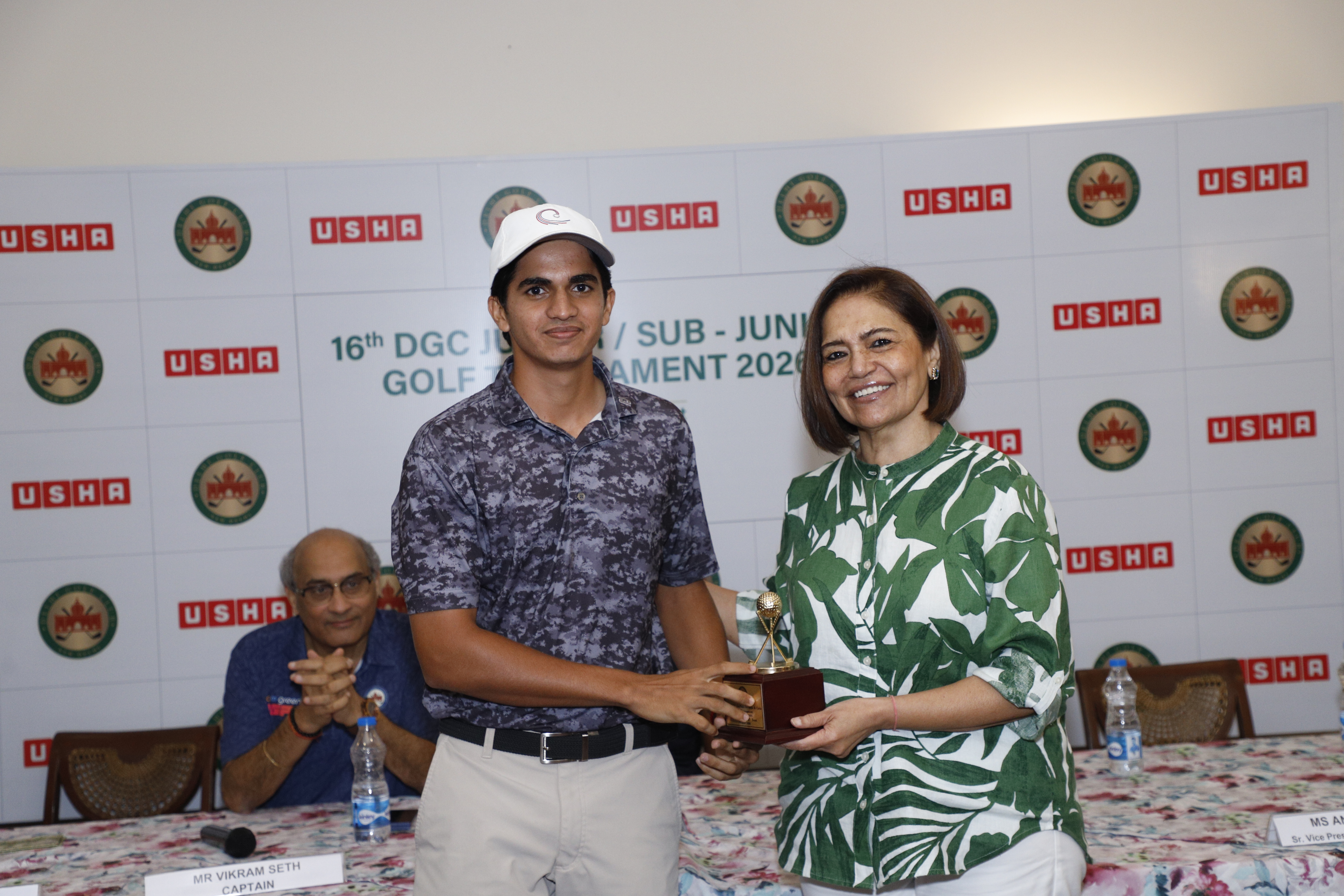 Yogya Bhalla & Rakshit Dahiya win the DGC Championships for Girls and Boys, respectively, at the 16th DGC Junior/Sub-Junior Tournament 2026, presented by Usha