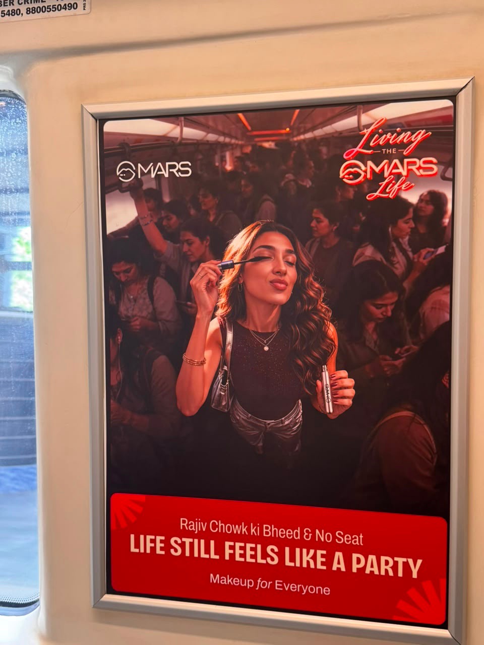MARS Cosmetics Takes Over Delhi Metro, Bringing Confidence to Everyday Commutes