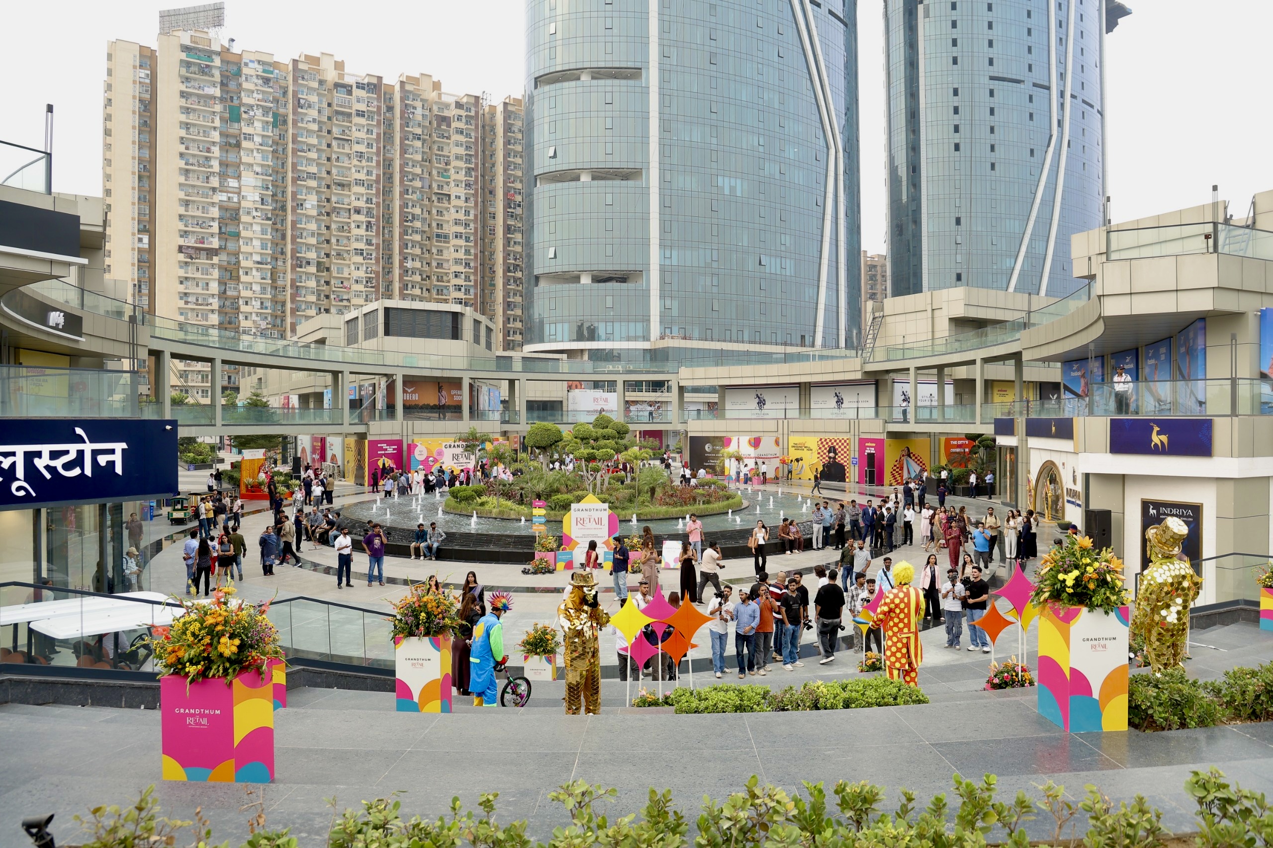 Grandthum by Group 108 Celebrates Grand Opening with Indriya, BlueStone, Blue Tokai and Other Brands