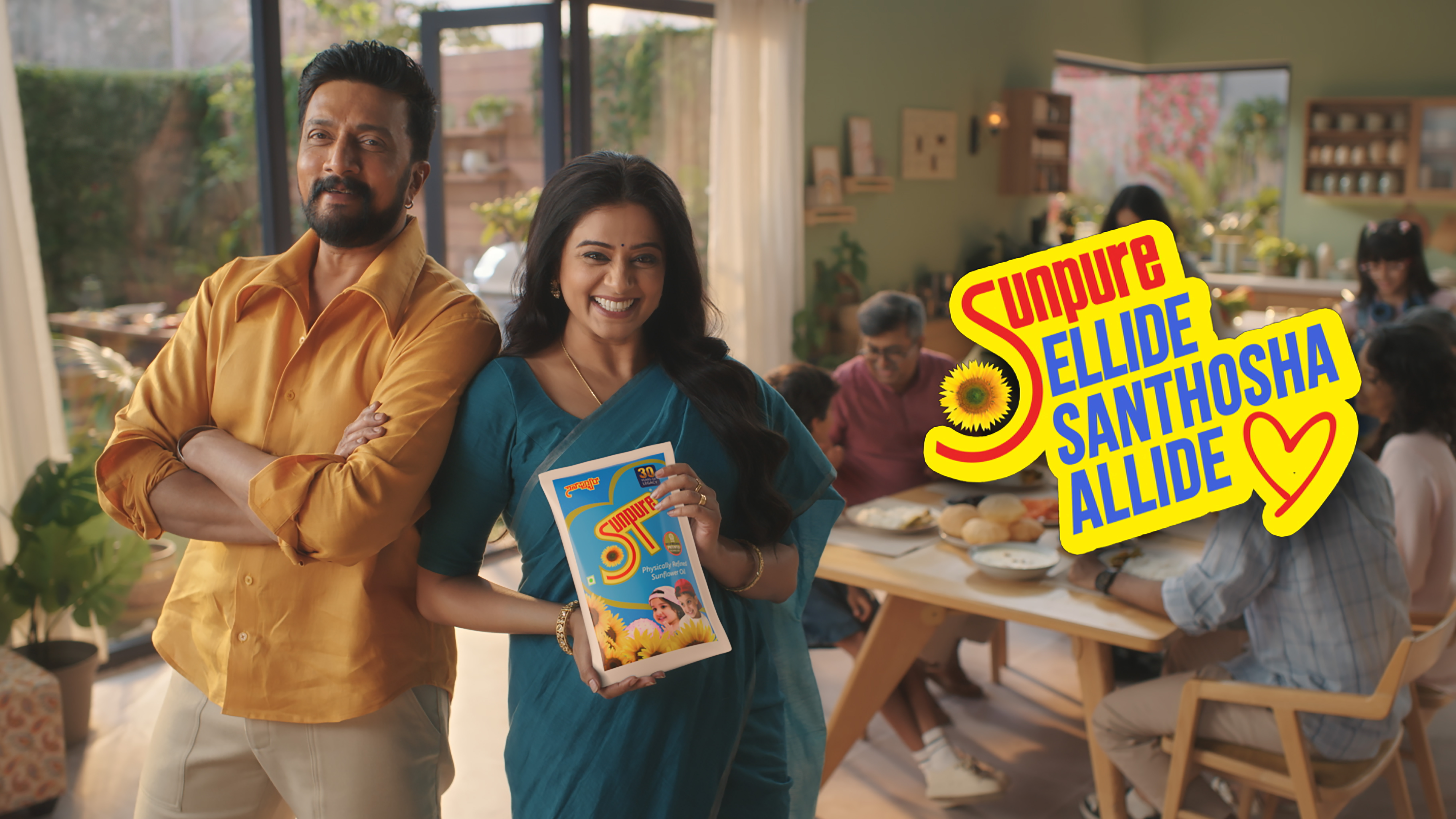 30 Years. One Trusted Kitchen Companion. Sunpure Unveils New Multimedia Brand Campaign with Kiccha Sudeep & Priyama