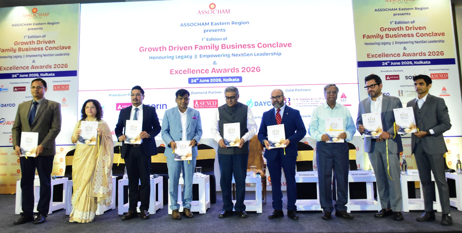 Dr. Swapan Dasgupta, Finance Minister, Govt. of West Bengal, Releases Primus Partners &ndash; ASSOCHAM Report on India's Family Businesses