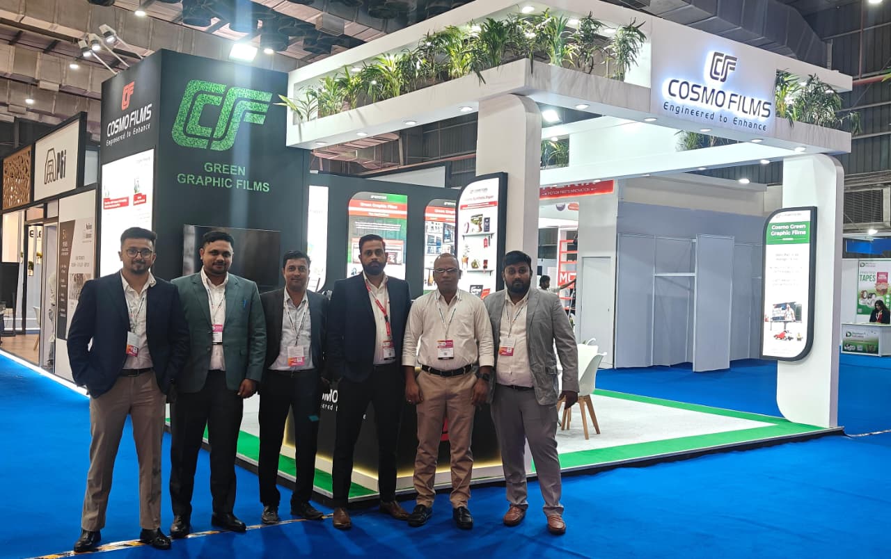 Cosmo Films unveils green graphic films at InStore Asia 2026