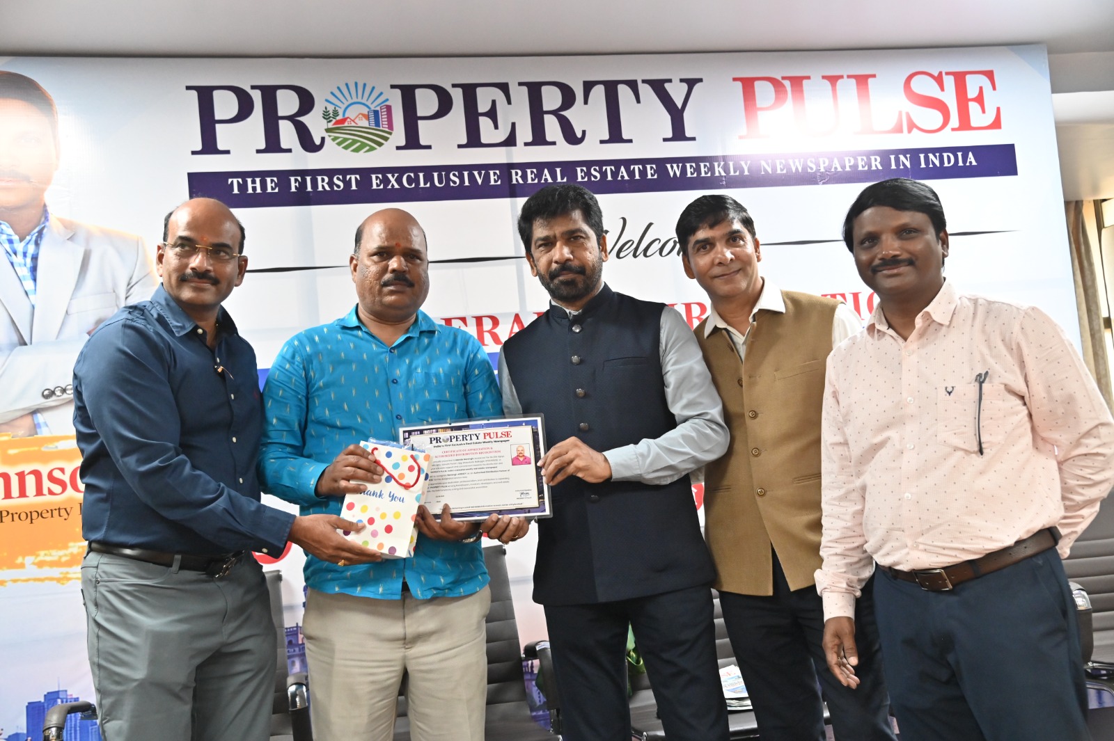 Reliable Real Estate Information Key for Homebuyers: CREDAI Telangana President at Property Pulse Agents Meet