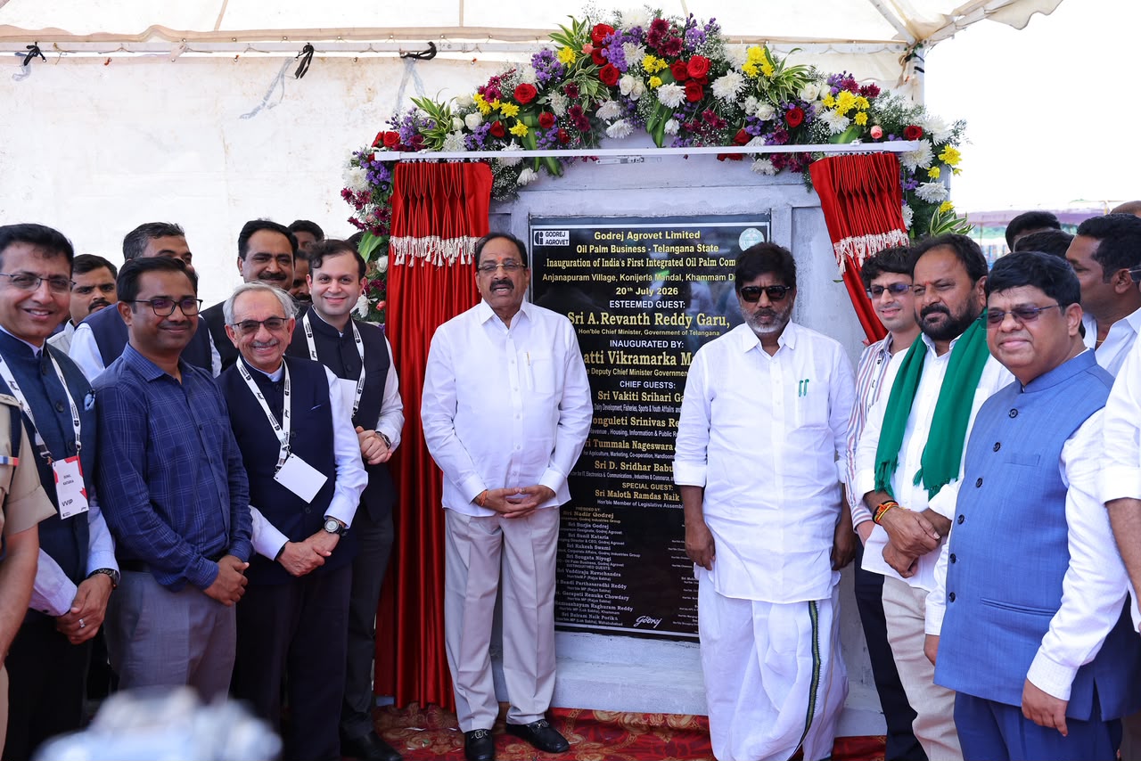 Godrej Agrovet inaugurates India’s first Integrated Oil Palm Complex in Telangana