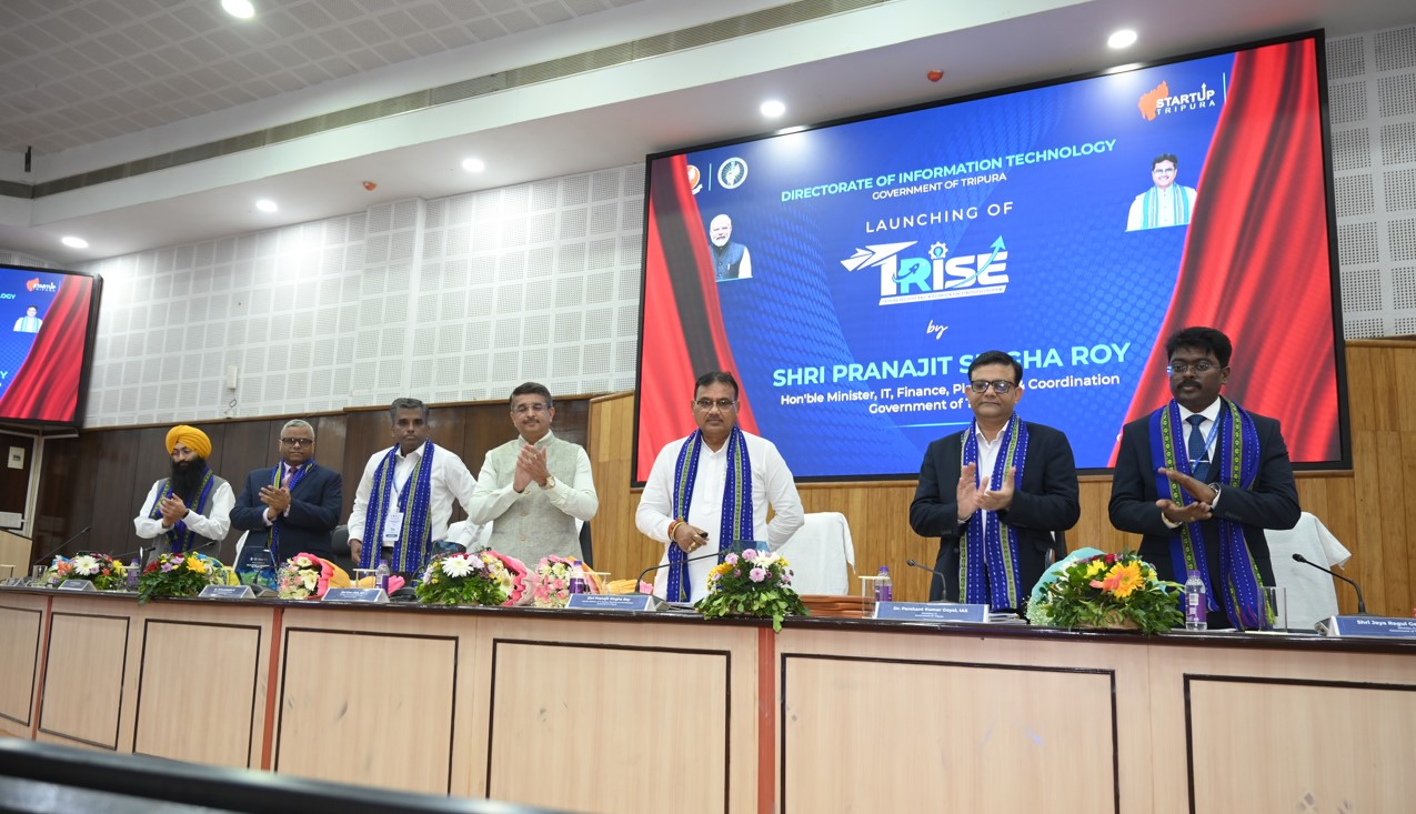 Tripura Deepens Startup Push with T-RISE Portal, MoUs with HDFC Bank, Amazon and Zoho