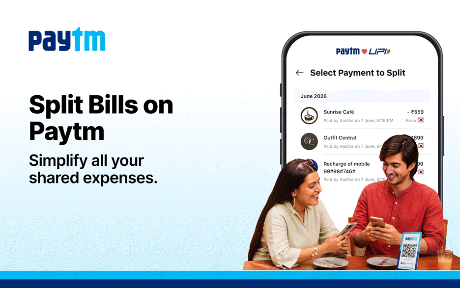 Paytm Launches Split Bills This Friendship Day to Help Friends Track, Split and Settle Shared Expenses