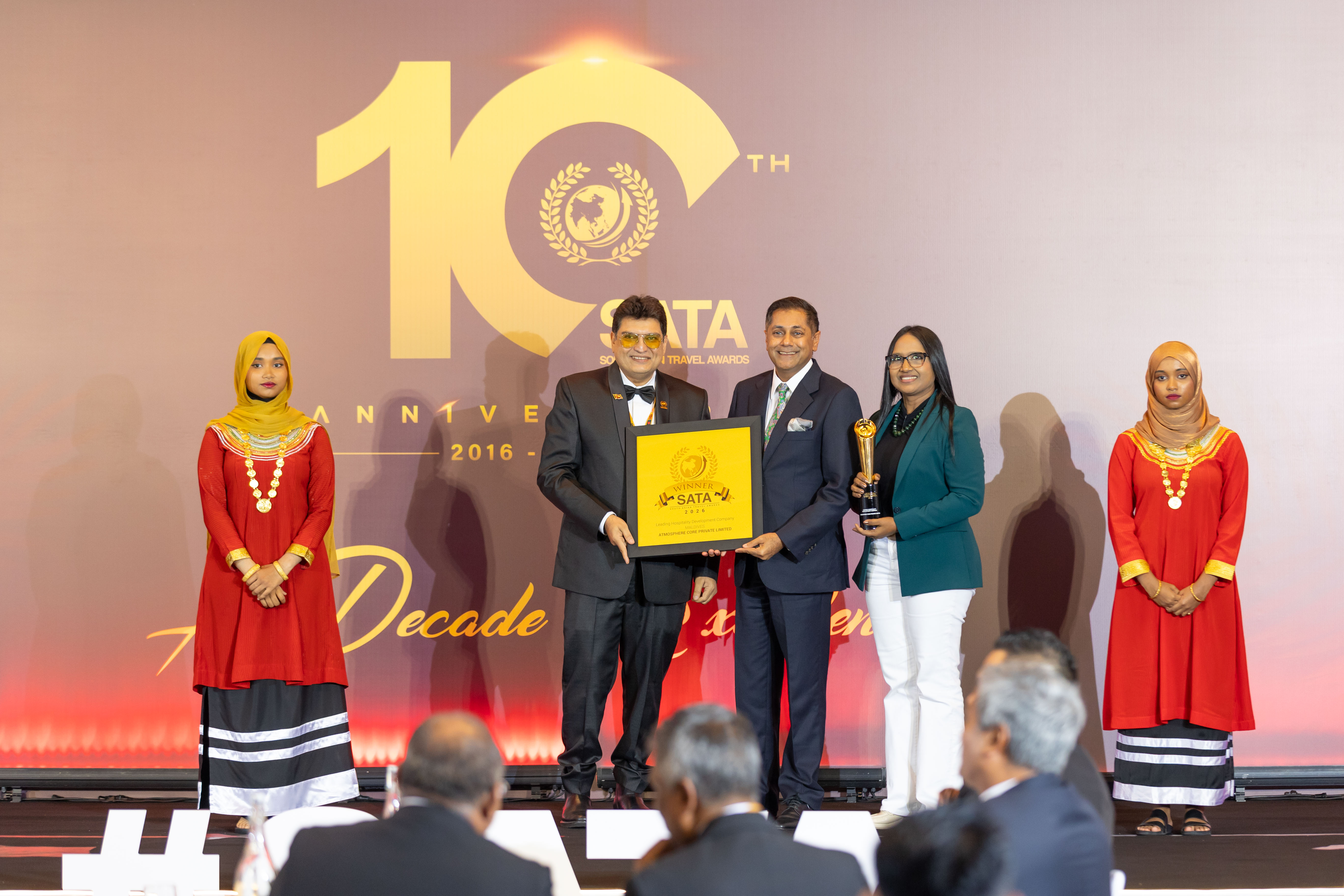 Atmosphere Core Celebrates Two Wins At The South Asian Travel Awards 2026
