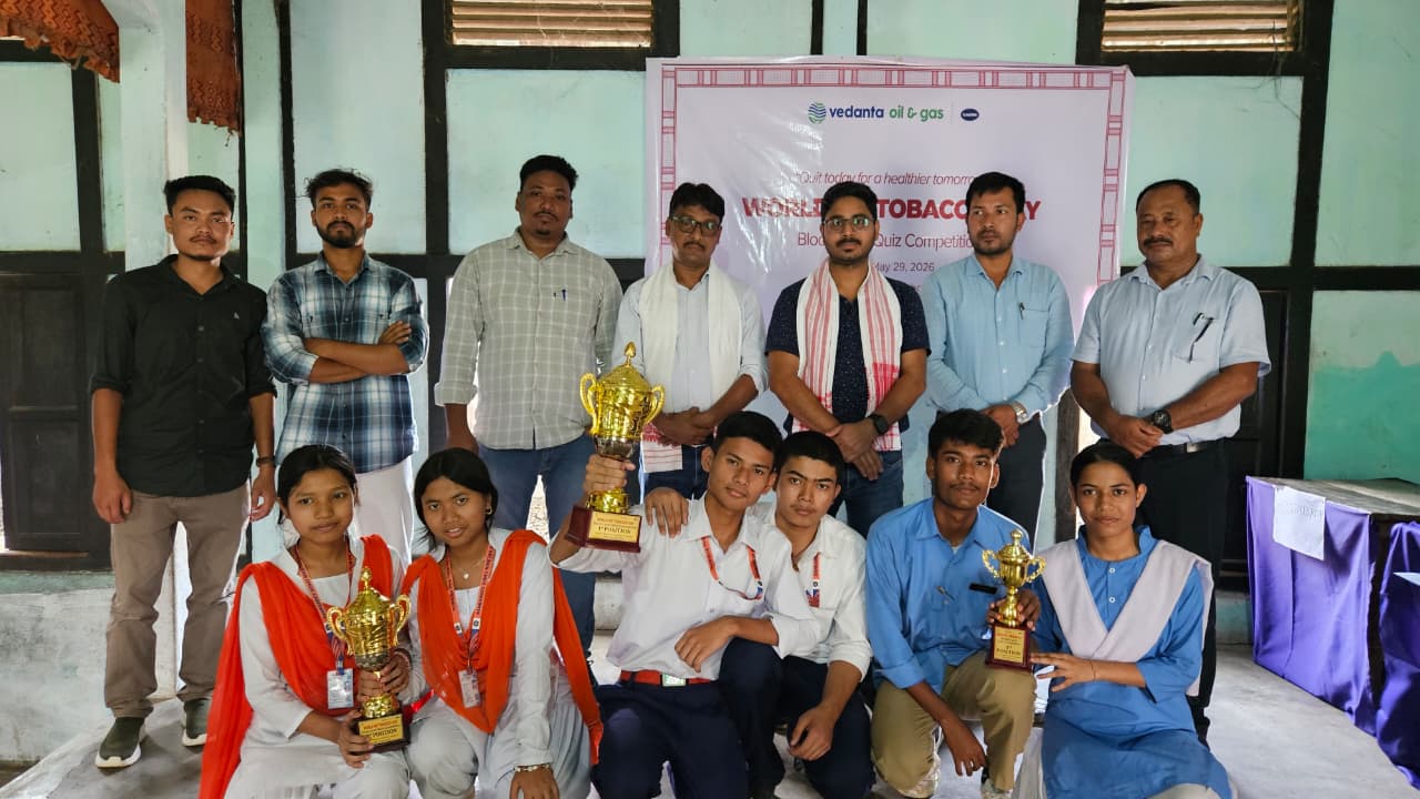 World No Tobacco Day 2026: Cairn Leads Youth Awareness Drive on Tobacco-Free Living in Golaghat