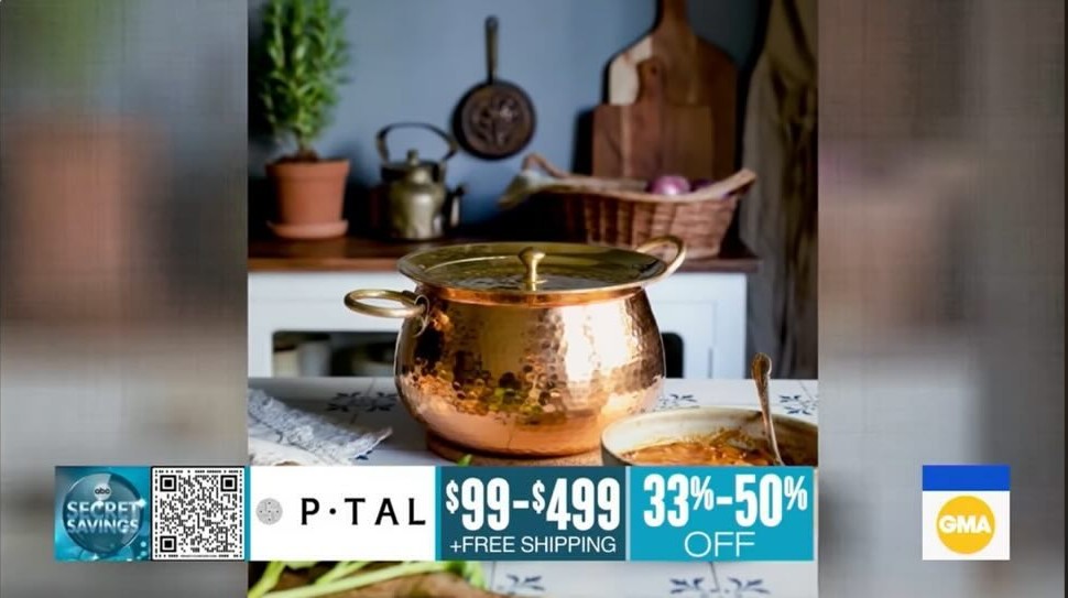 P&bull;TAL Becomes The First Indian Home and Kitchen Brand Featured on Good Morning America