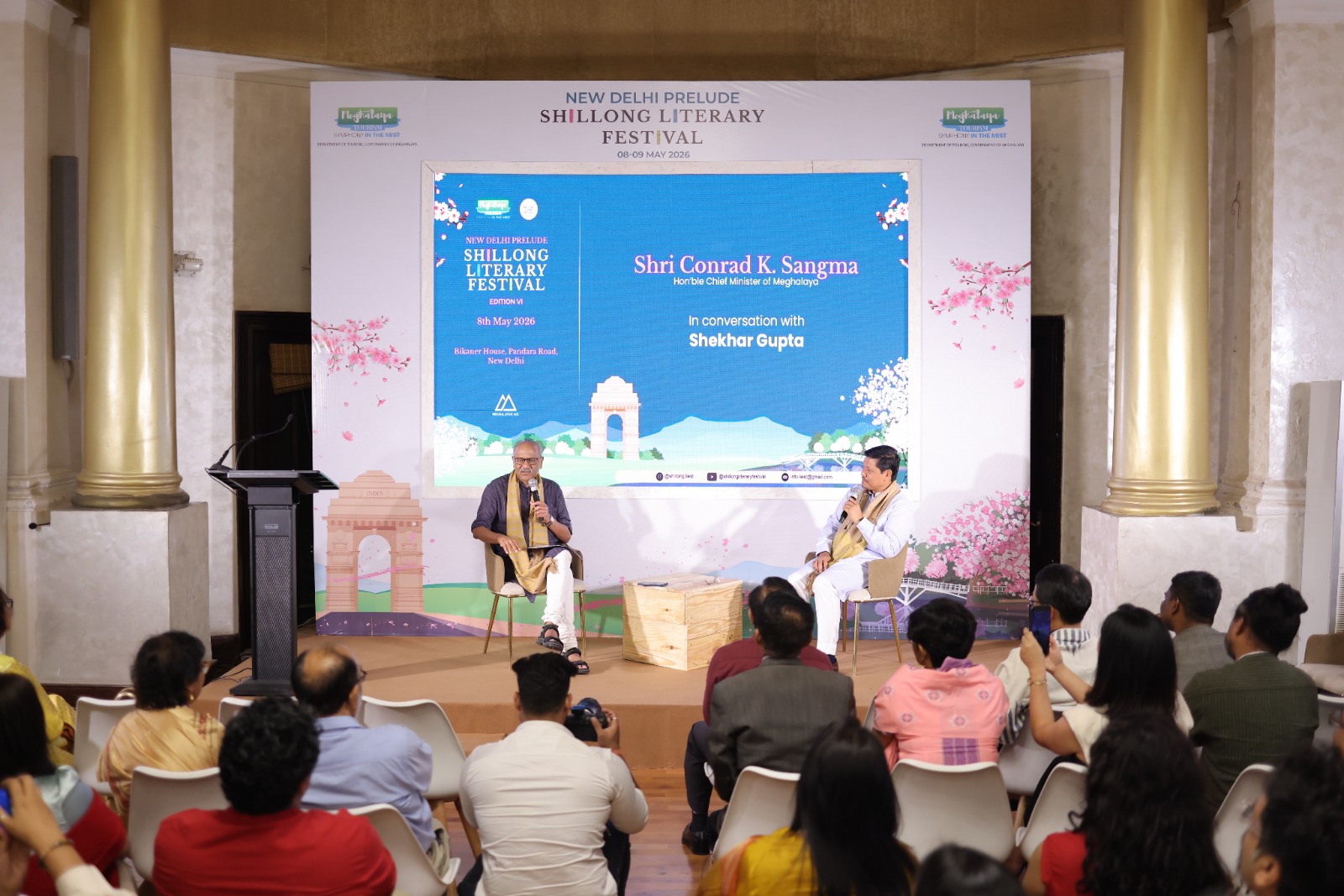 Shillong Literary Festival 2026  New Delhi Prelude Opens to Resounding Success at Bikaner House