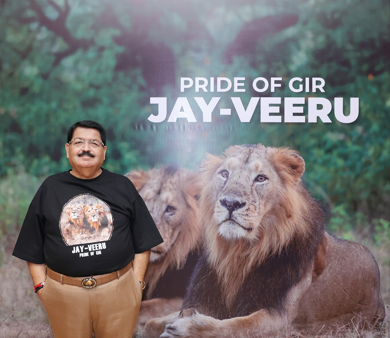 Shri Parimal Nathwani Marks World Lion Day with Documentary on Gir's Asiatic Lion Conservation