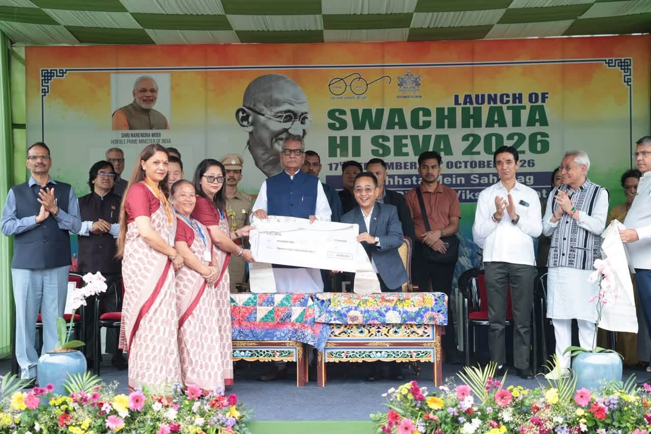 Sikkim CM Launches Swachhata Hi Seva Campaign 2026