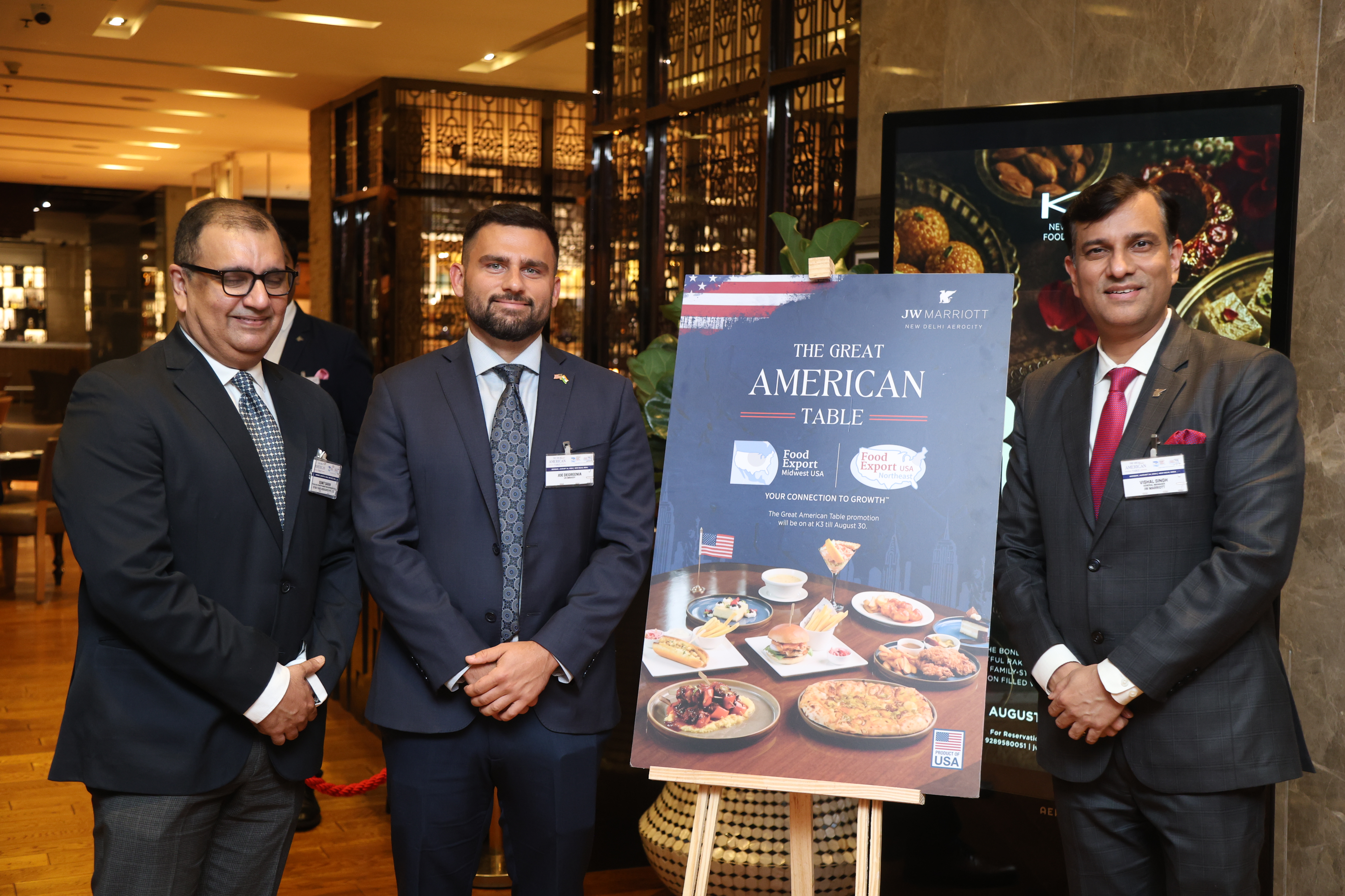 JW Marriott welcome a taste of authentic American cuisine