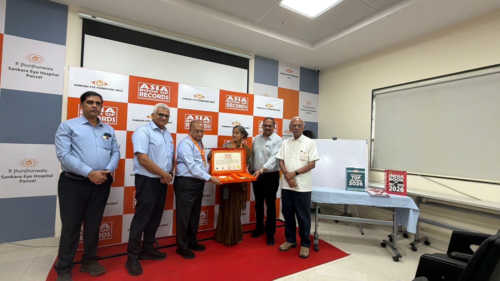 Sankara Eye Foundation India Sets Asia Book of Records Milestone for Maximum Free Eye Surgeries Under a Single Vision Programme
